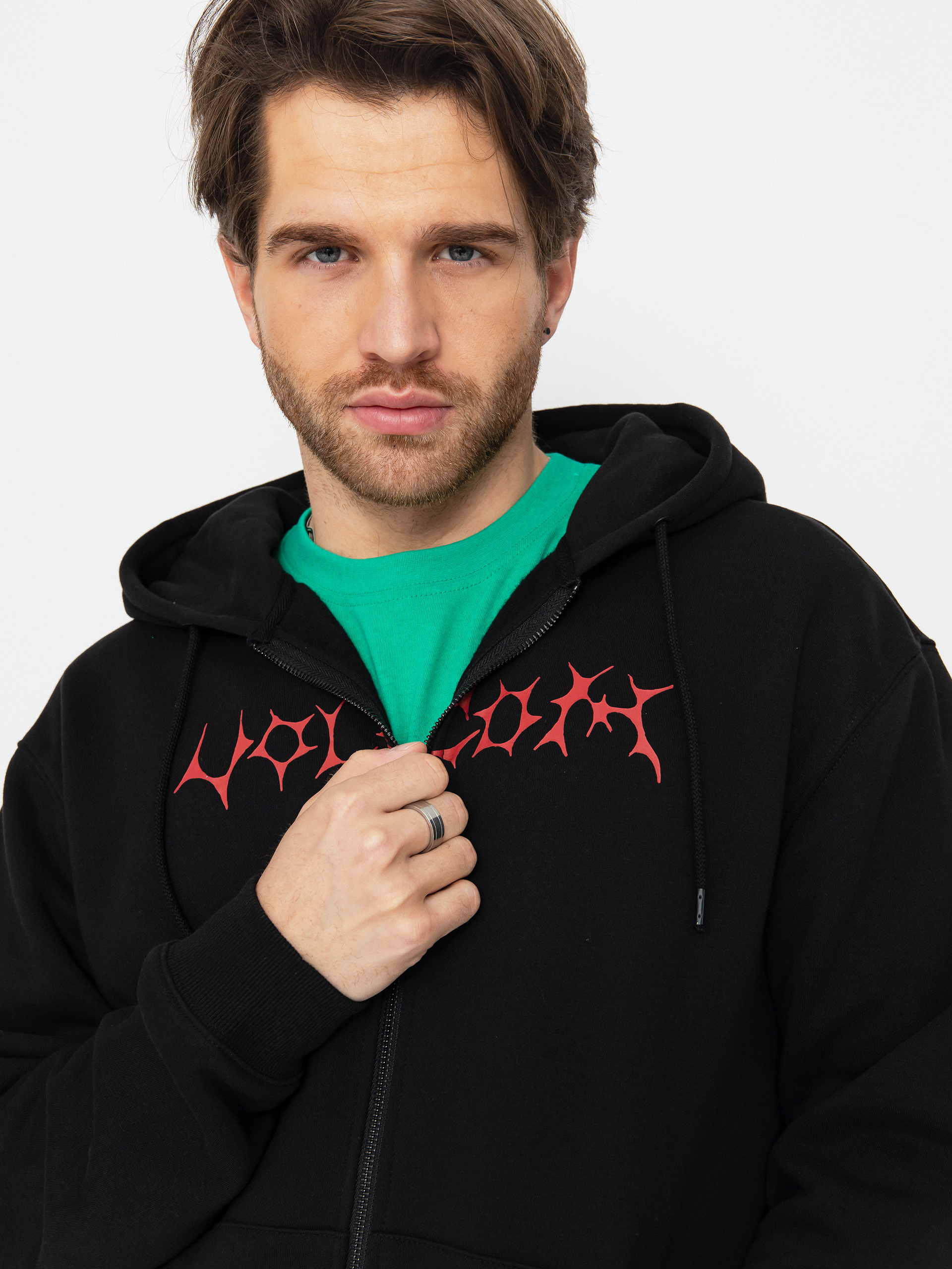 Volcom Watanite Zip Sweatshirt (black)