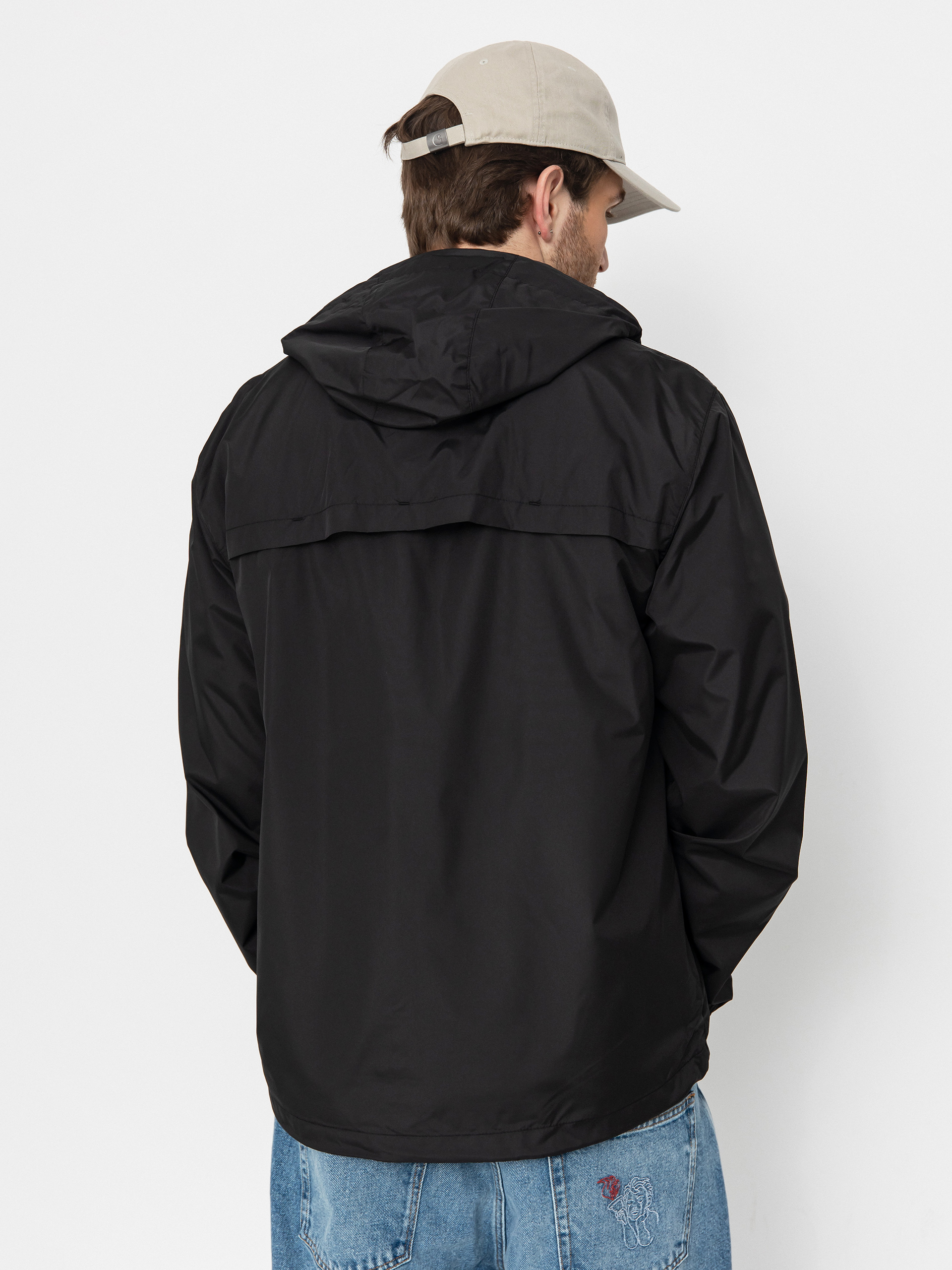 Quiksilver Overcast Windbreaker Jacke (black)