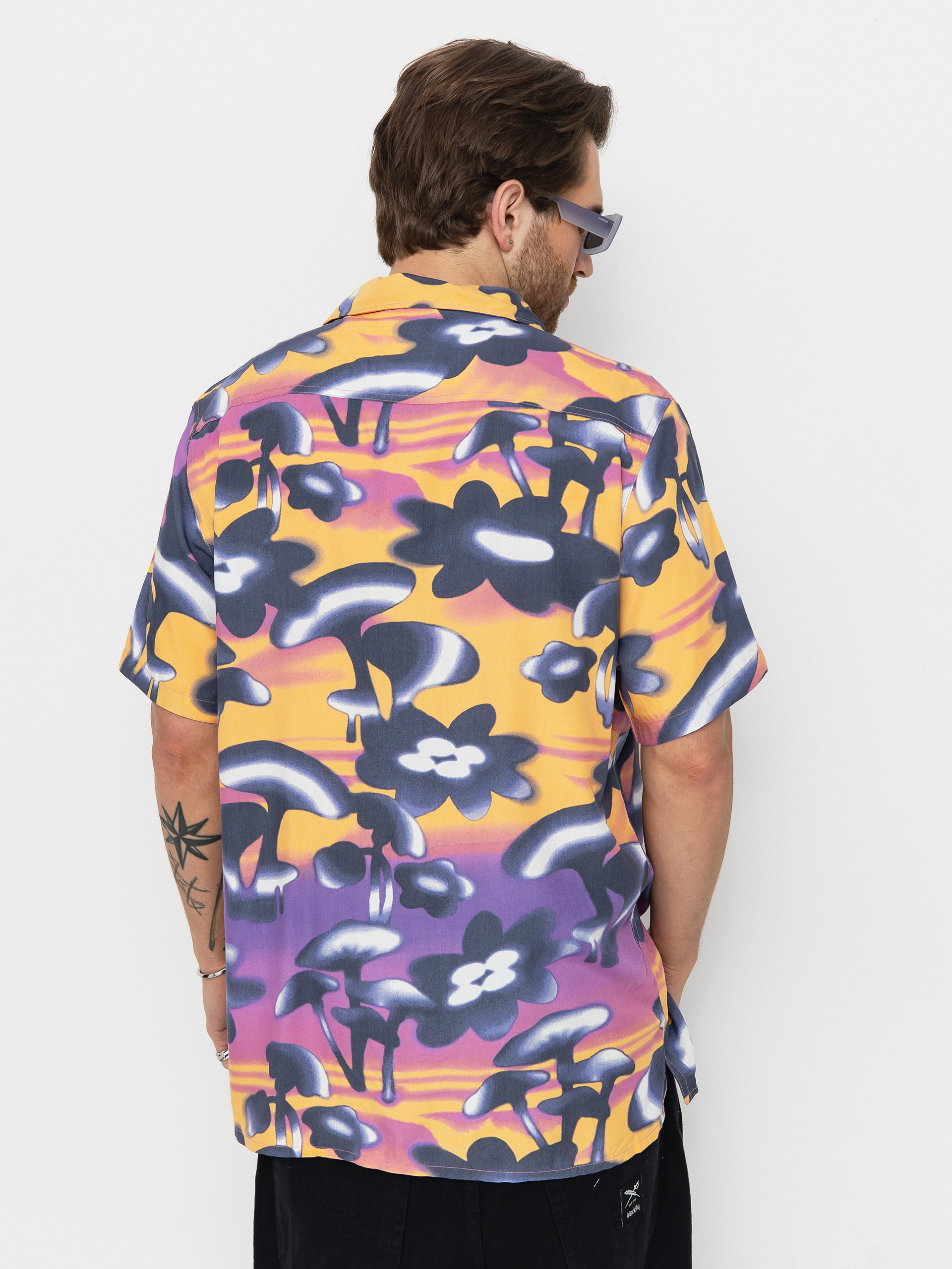 Quiksilver Safe Paradise Hemd (vintage violet biophilia)
