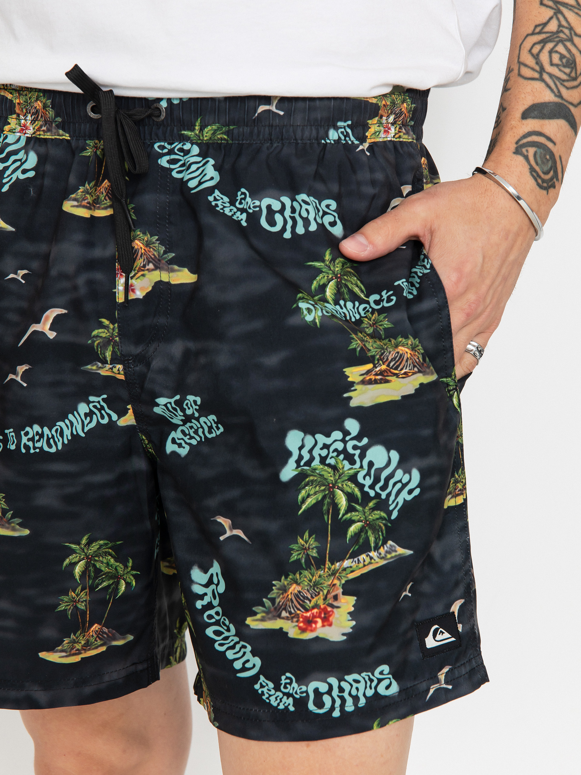 Quiksilver Shorts Everyday Straight Volley 17 (black naturama)