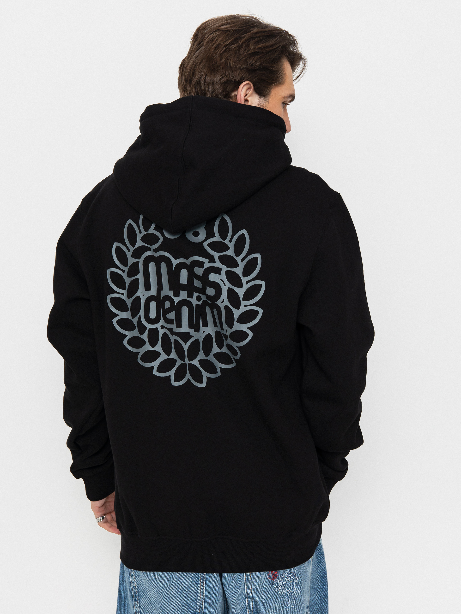 MassDnm Base Back HD Hoodie (black)