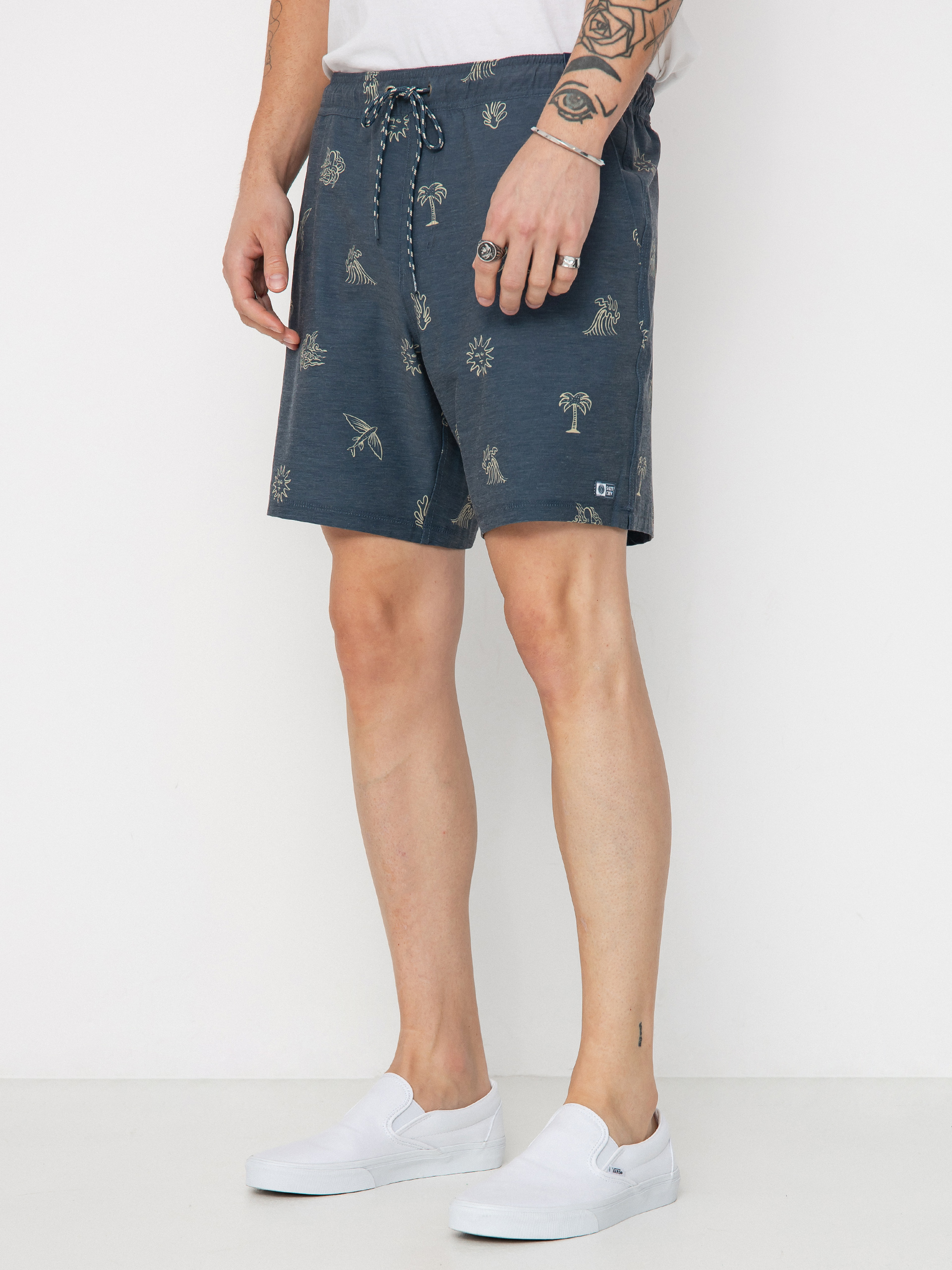 Salty Crew Good Vibes Volley Shorts (navy)