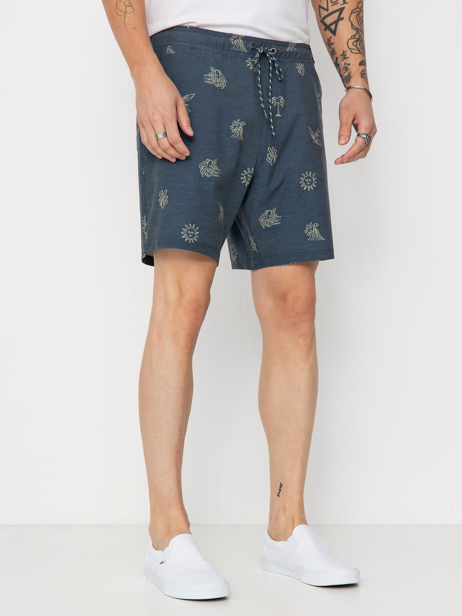 Salty Crew Good Vibes Volley Shorts (navy)