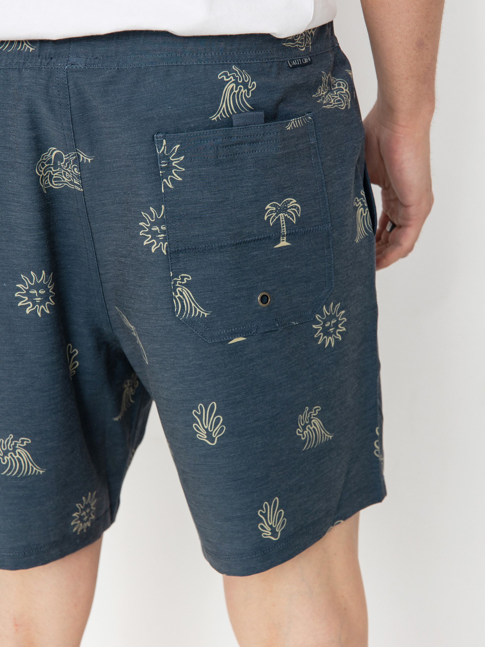 Salty Crew Good Vibes Volley Shorts (navy)