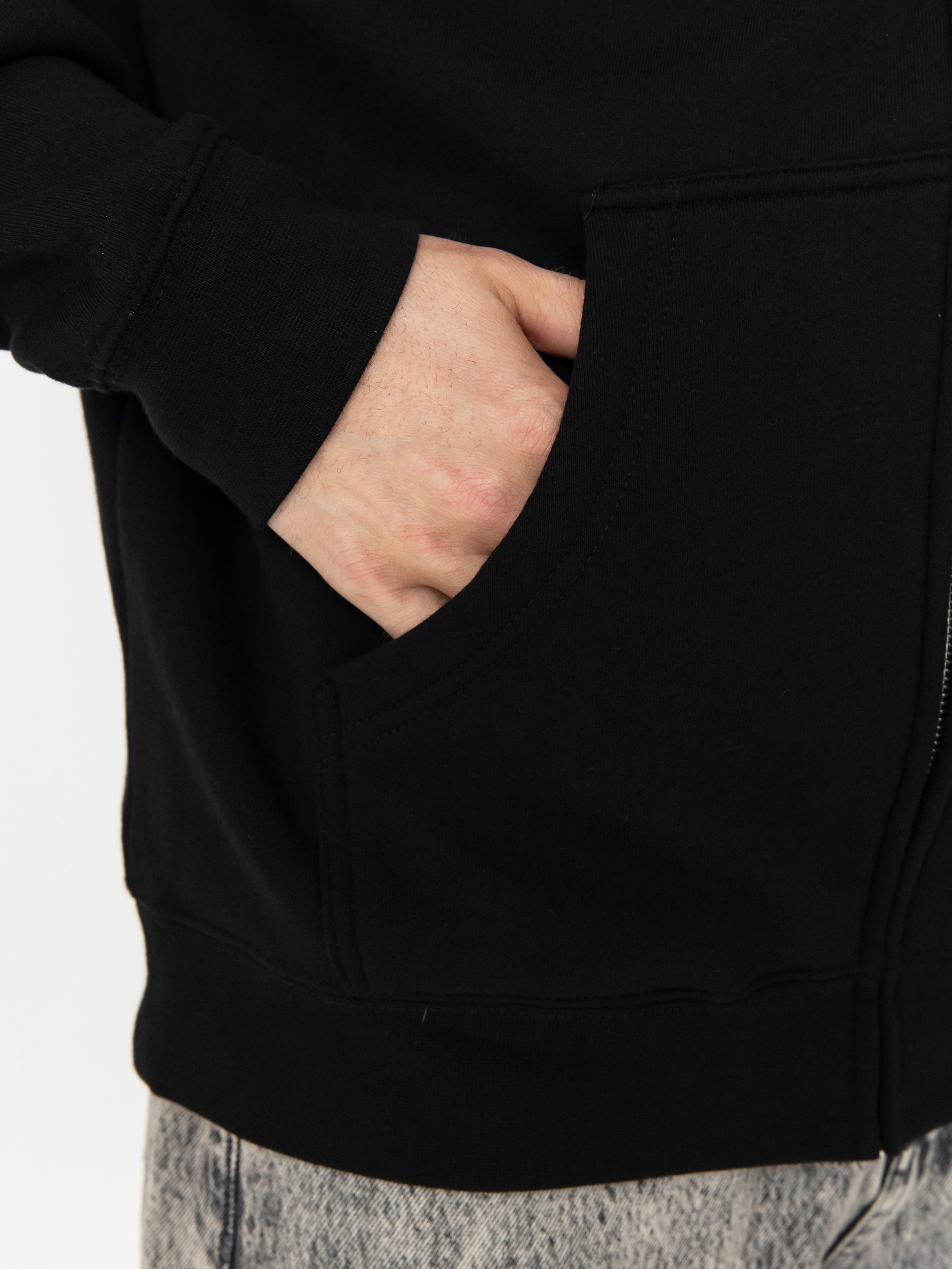 Krooked Necroshmoo ZHD Hoodie (black/cream yellow & orange prints)