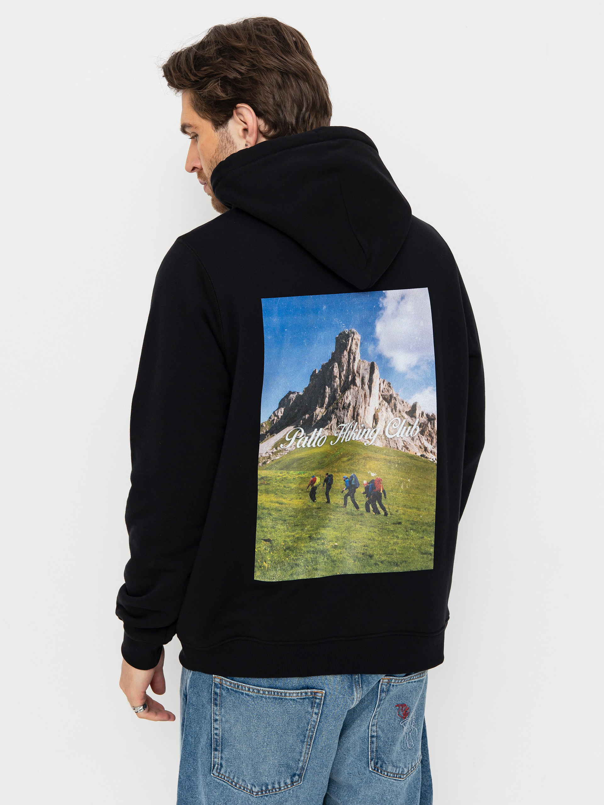 Palto Hoodie Hiking Club HD (black)