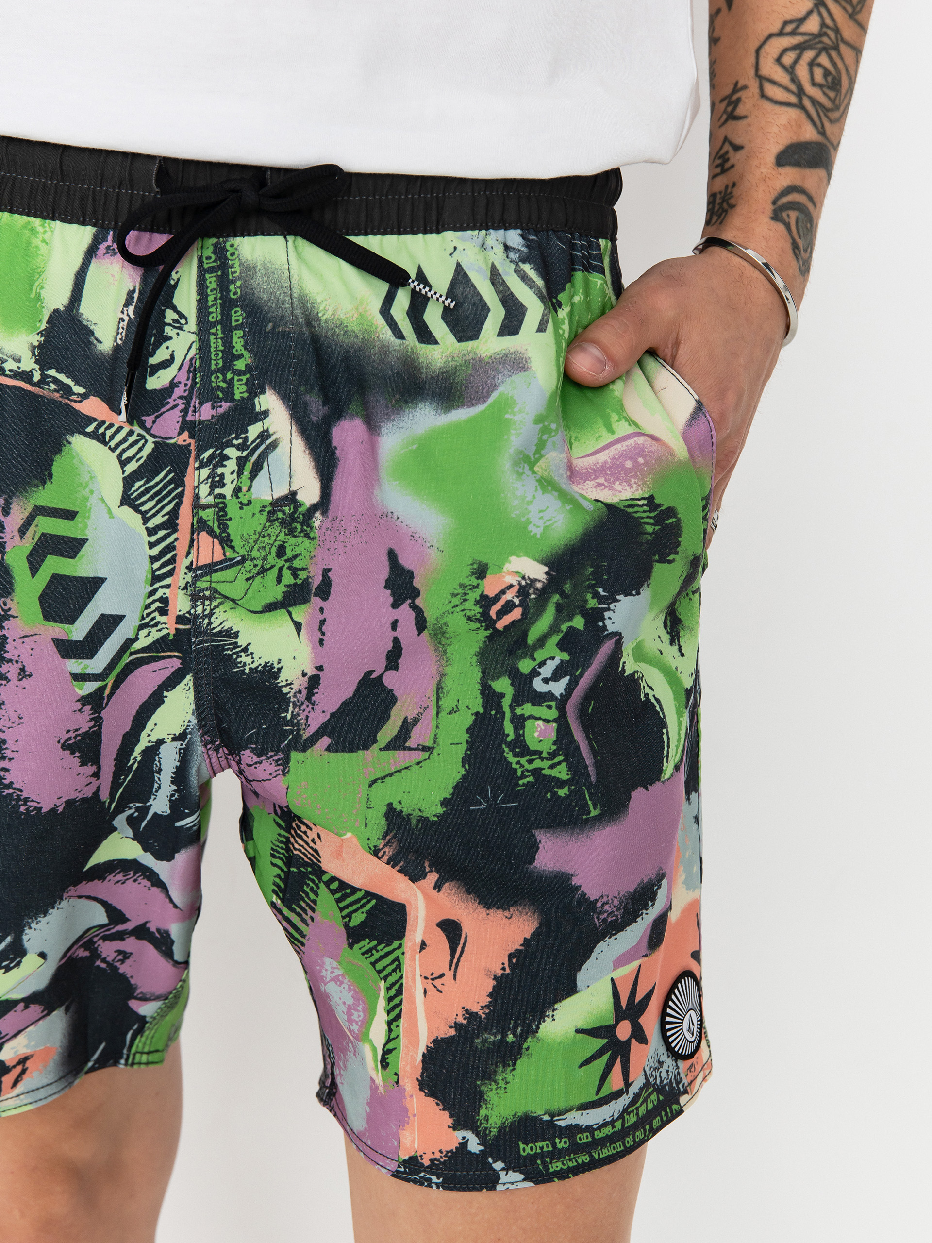 Volcom Shorts Unite Stoney Trunk 17 (steel purple)