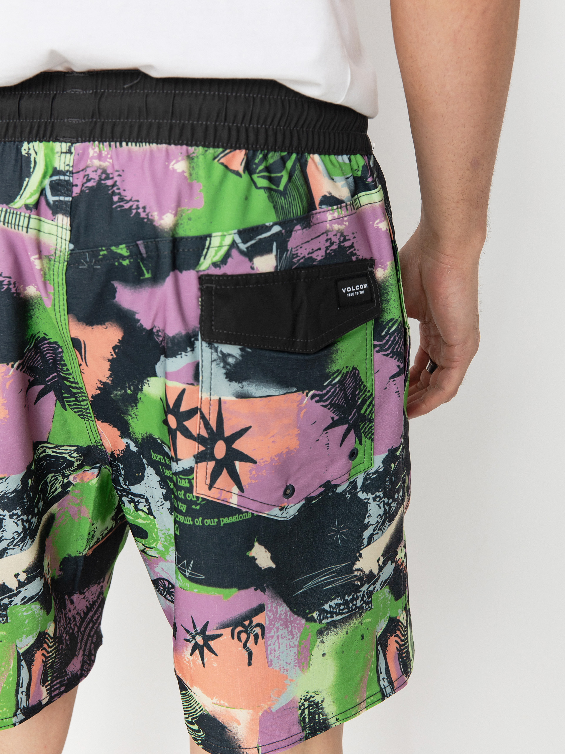 Volcom Unite Stoney Trunk 17 Shorts (steel purple)