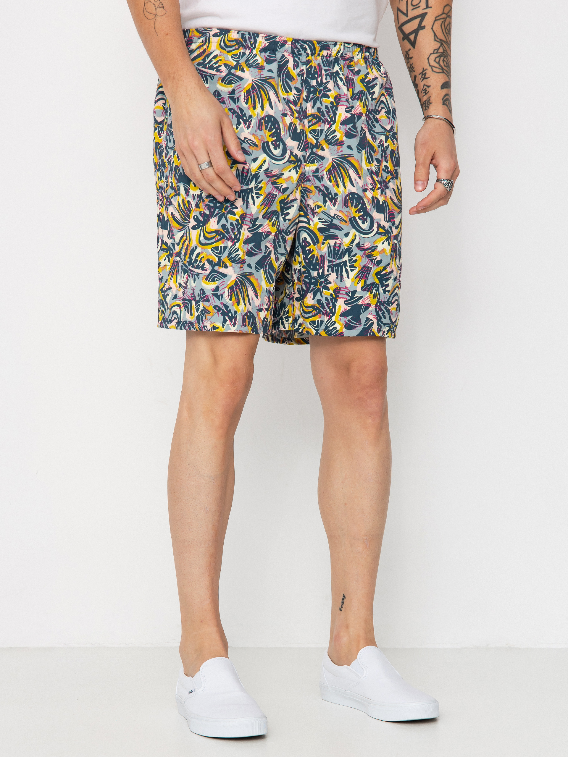 Patagonia Shorts Baggies Longs 7in - multicolor (wild botanist