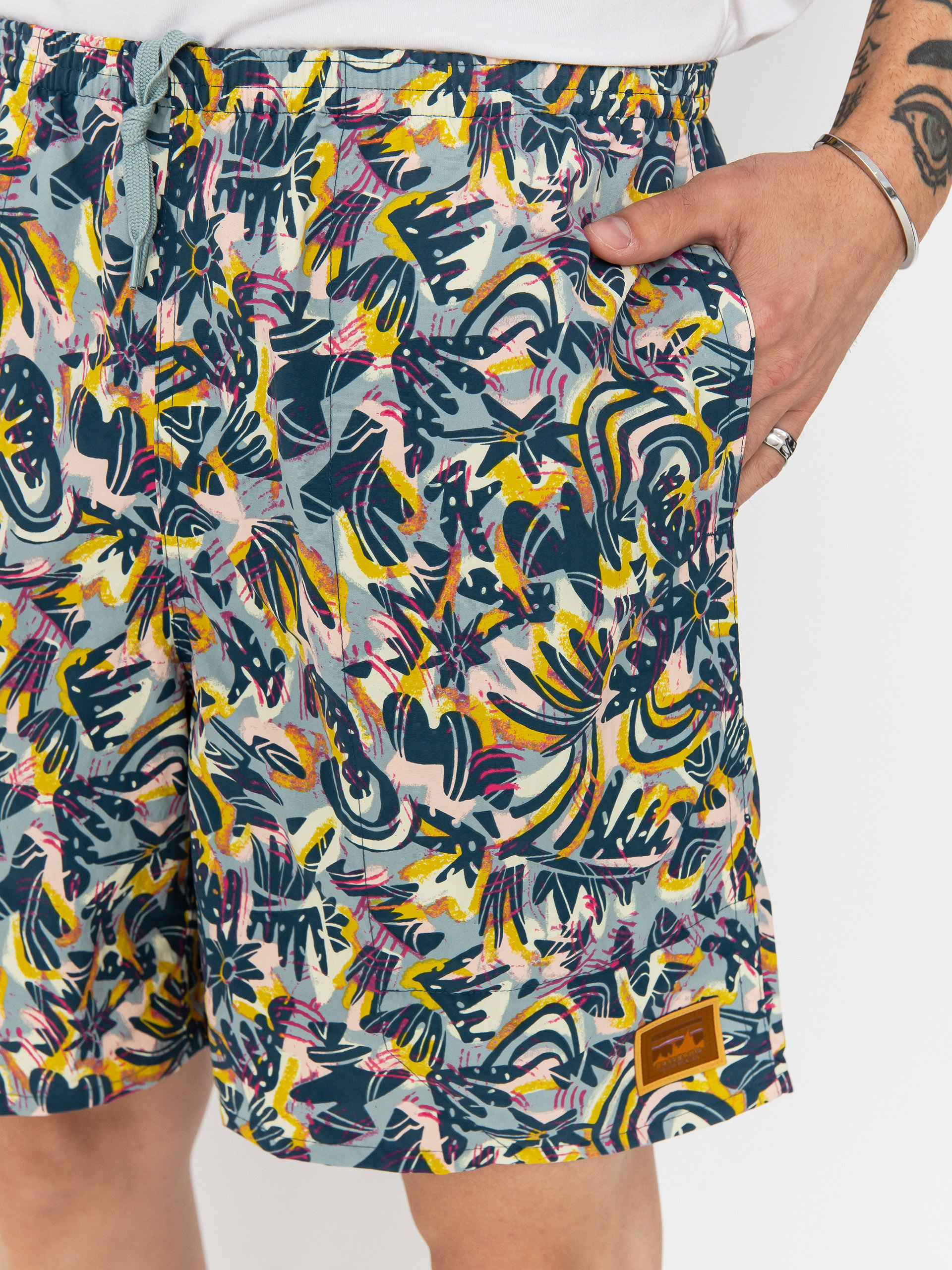 Patagonia Shorts Baggies Longs 7in - multicolor (wild botanist