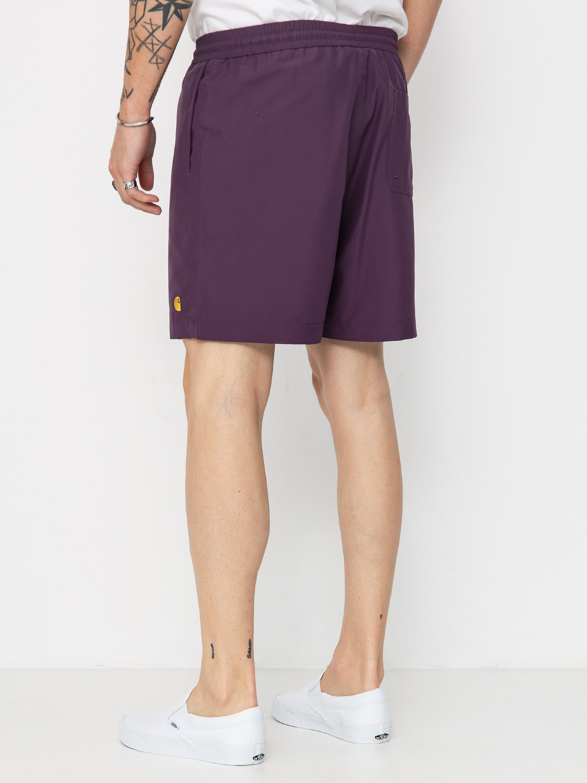 Carhartt WIP Shorts Chase Swim (huckleberry/gold)