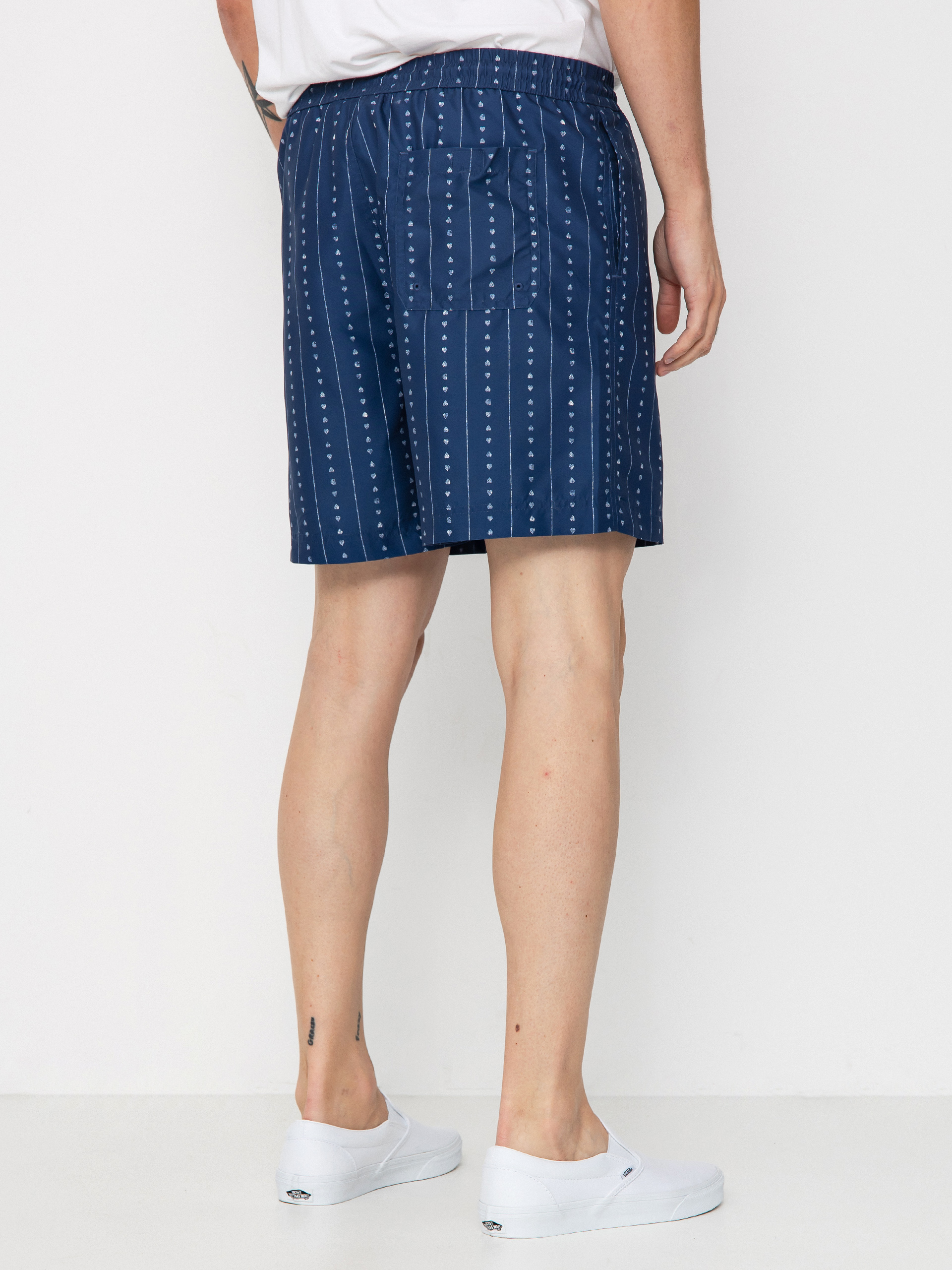 Carhartt WIP Shorts Chase Swim (heart c pinstripe/ink/natural)