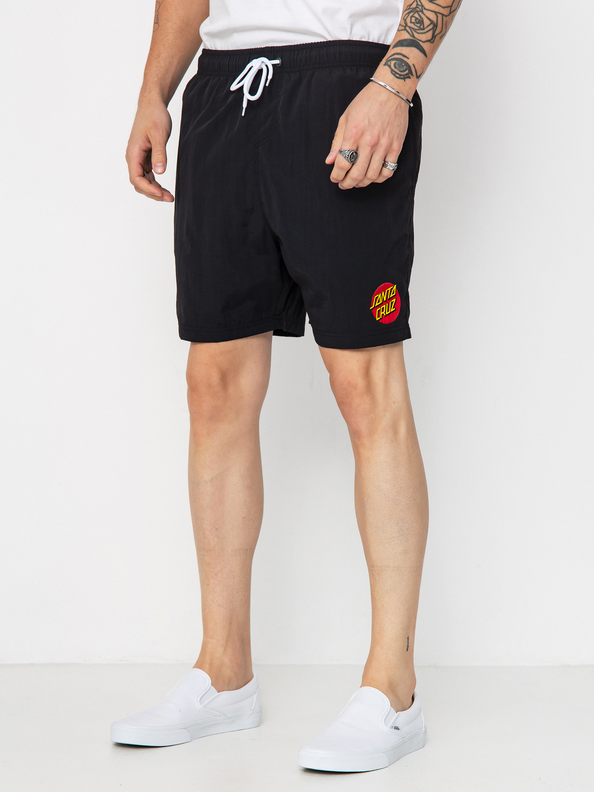 Santa Cruz Classic Dot Shorts (black)