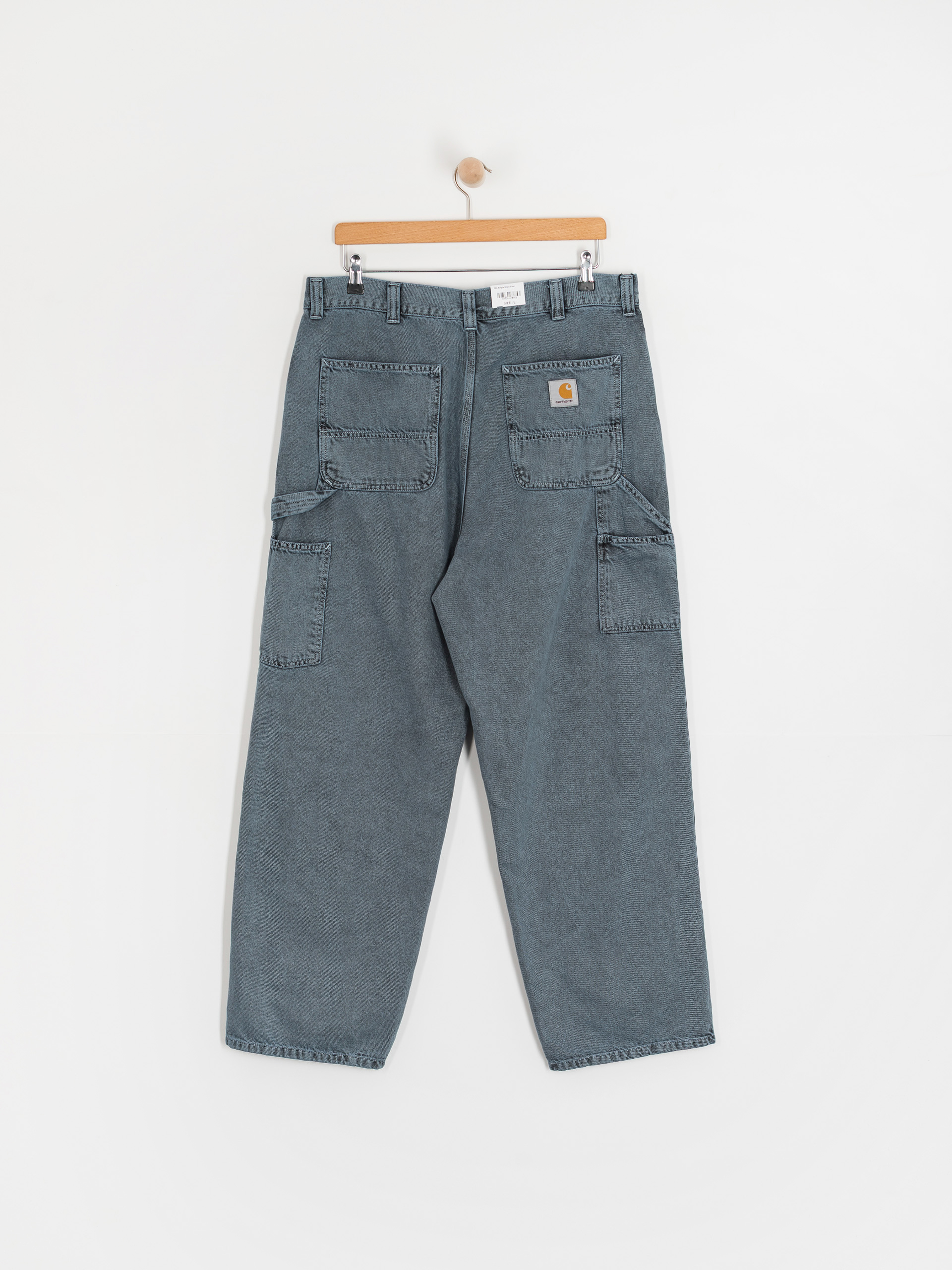 Carhartt WIP OG Single Knee Pants - grey (black/blue fog/garment dyed)