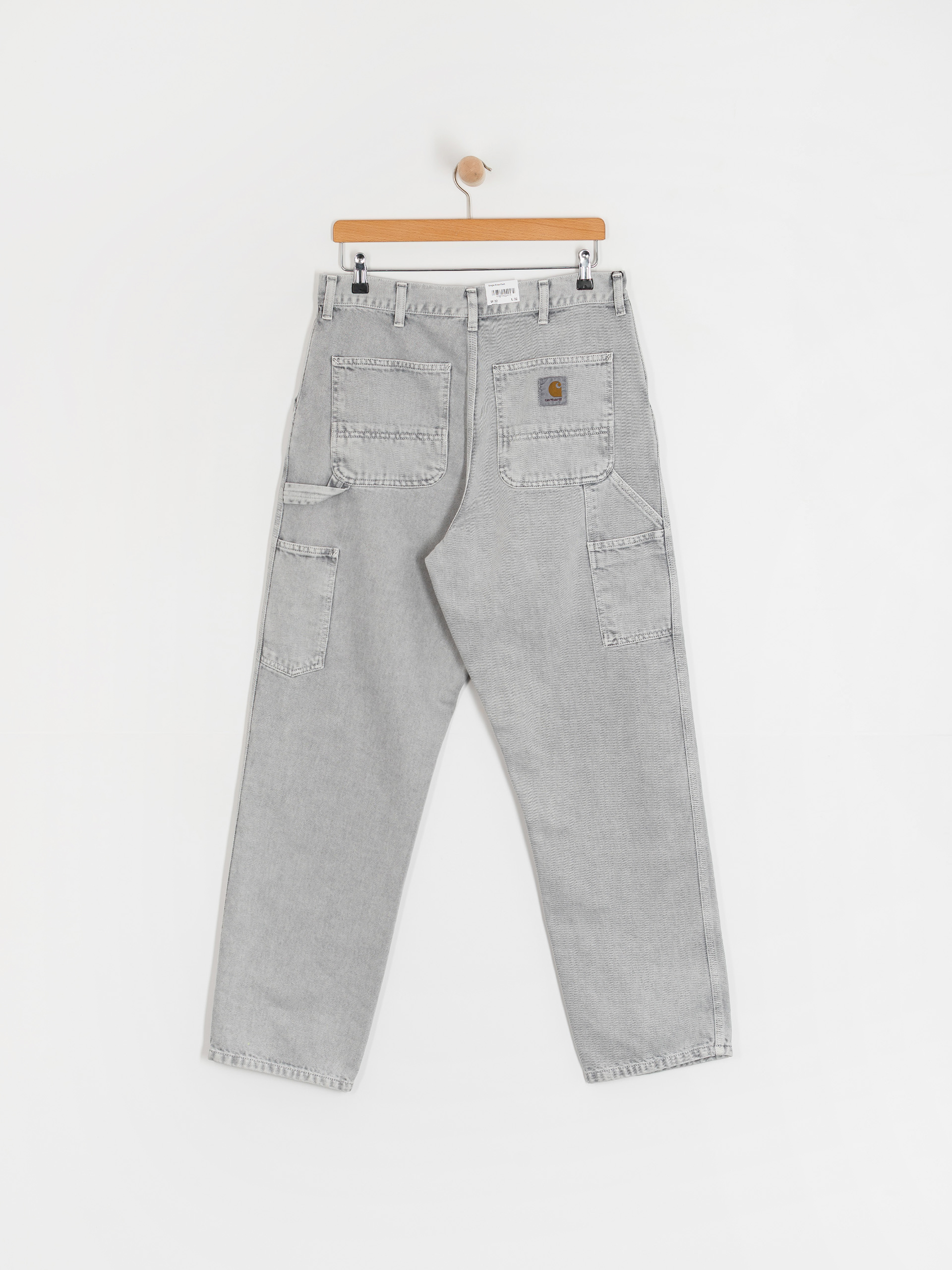 Carhartt WIP Single Knee Pants (black/chalk wash)