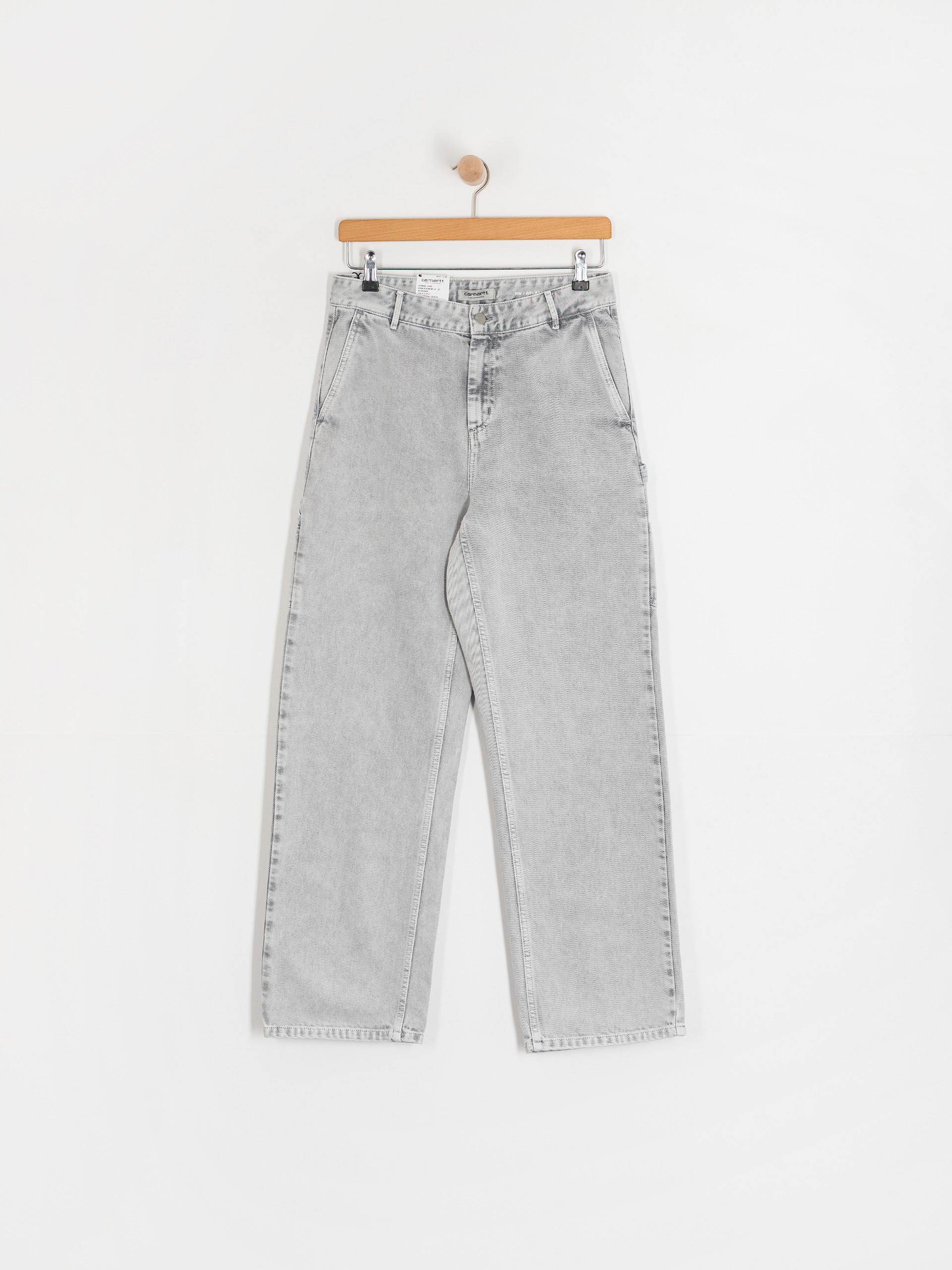 Carhartt WIP Pierce Straight Wmn Pants (black/chalk wash)