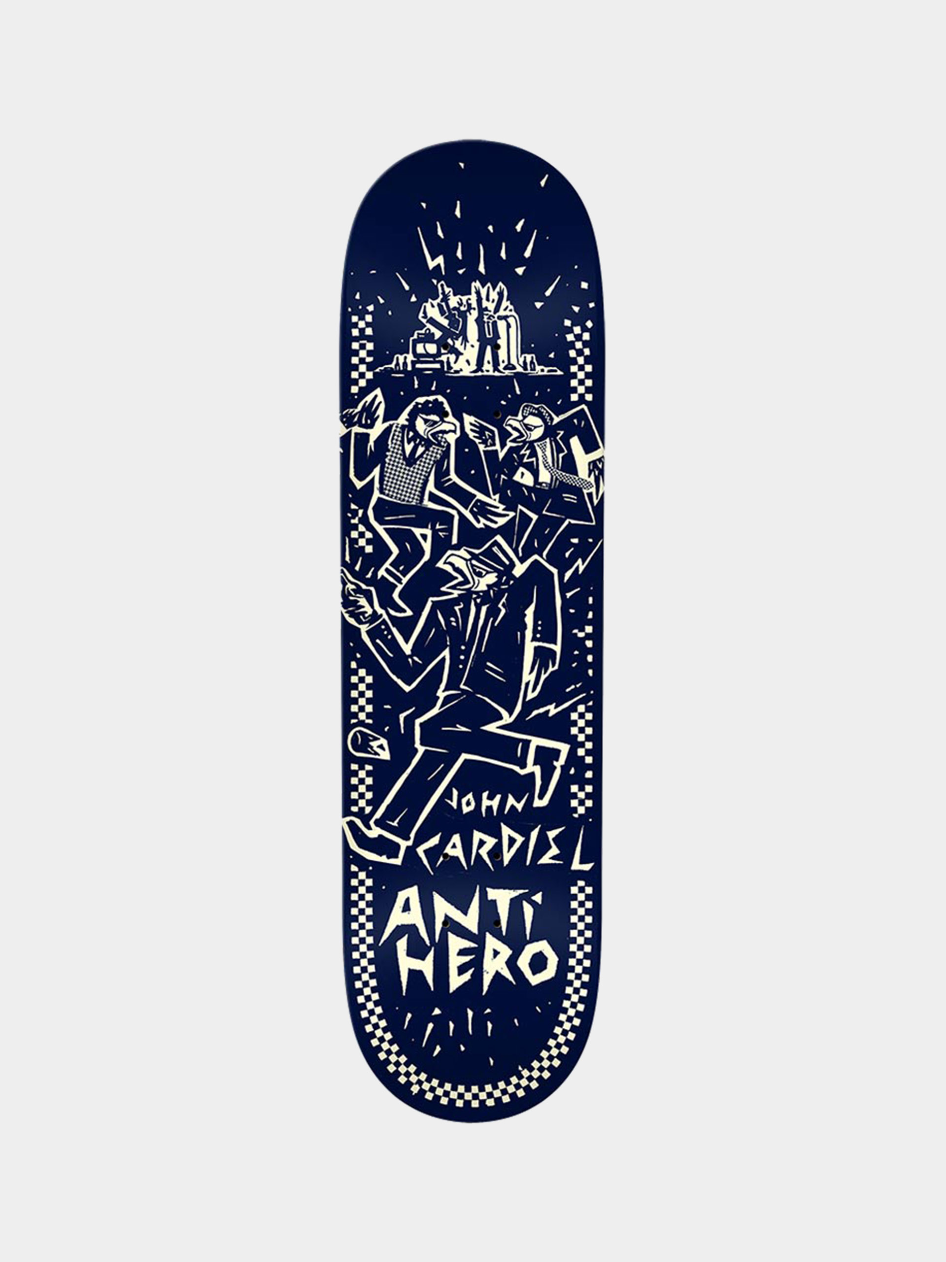 Antihero Deck Cardiel Ruder Bwoys (navy)