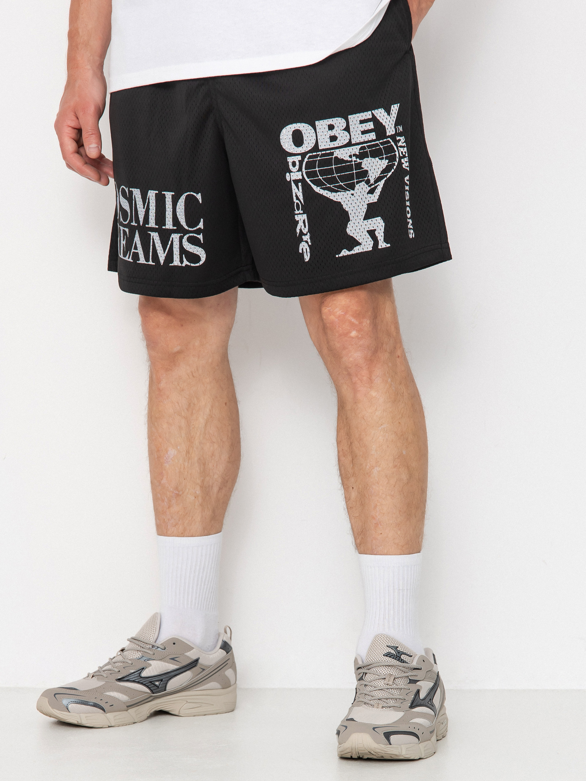 OBEY Shorts Easy Cosmic Dreams Mesh (black)