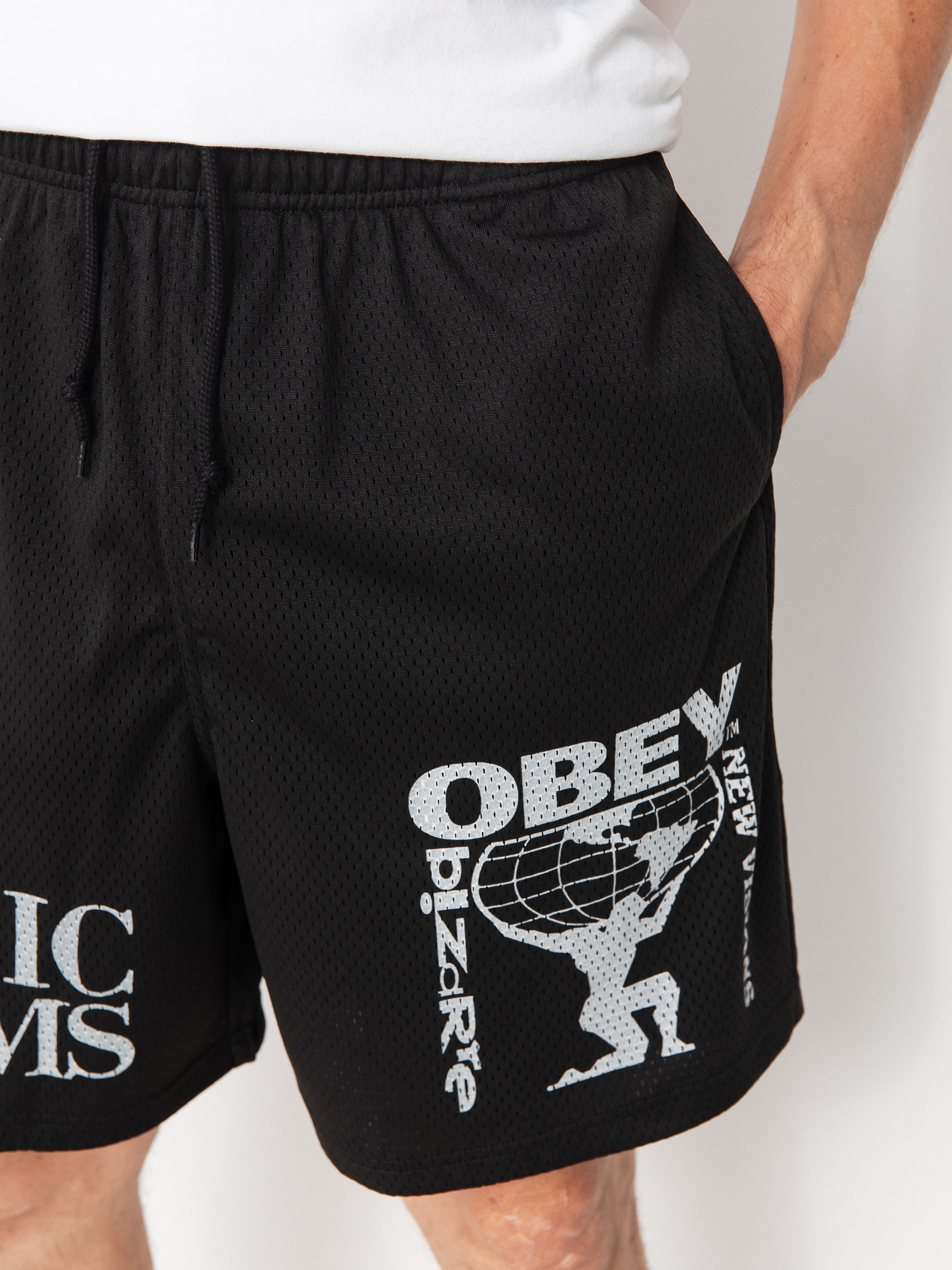 OBEY Shorts Easy Cosmic Dreams Mesh (black)