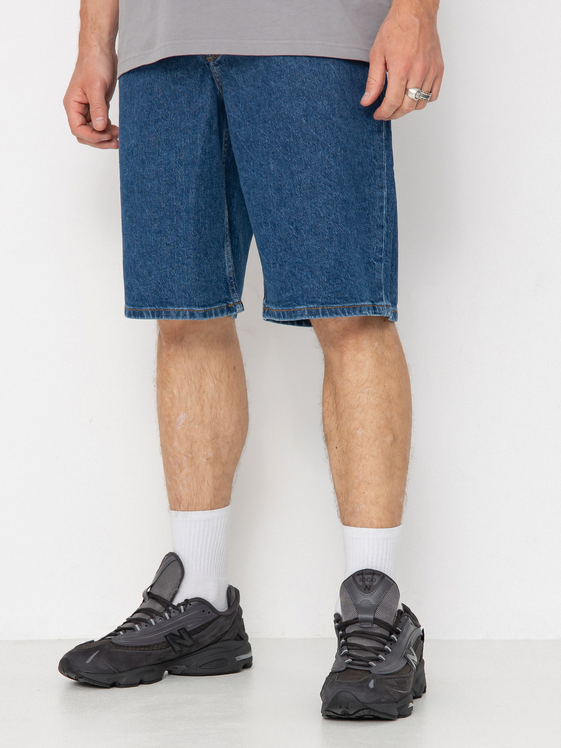 Homeboy Shorts X Tra Baggy - blue (washed grey)