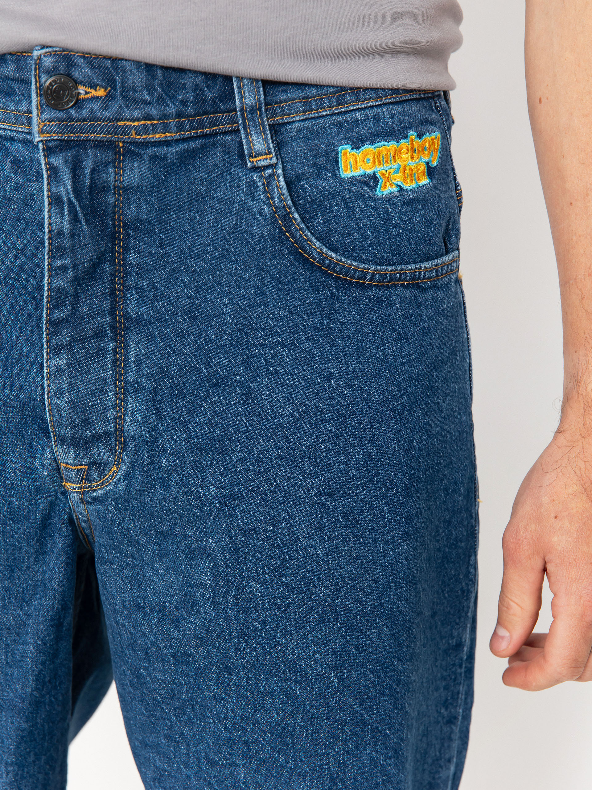 Homeboy Shorts X Tra Baggy (washed blue)