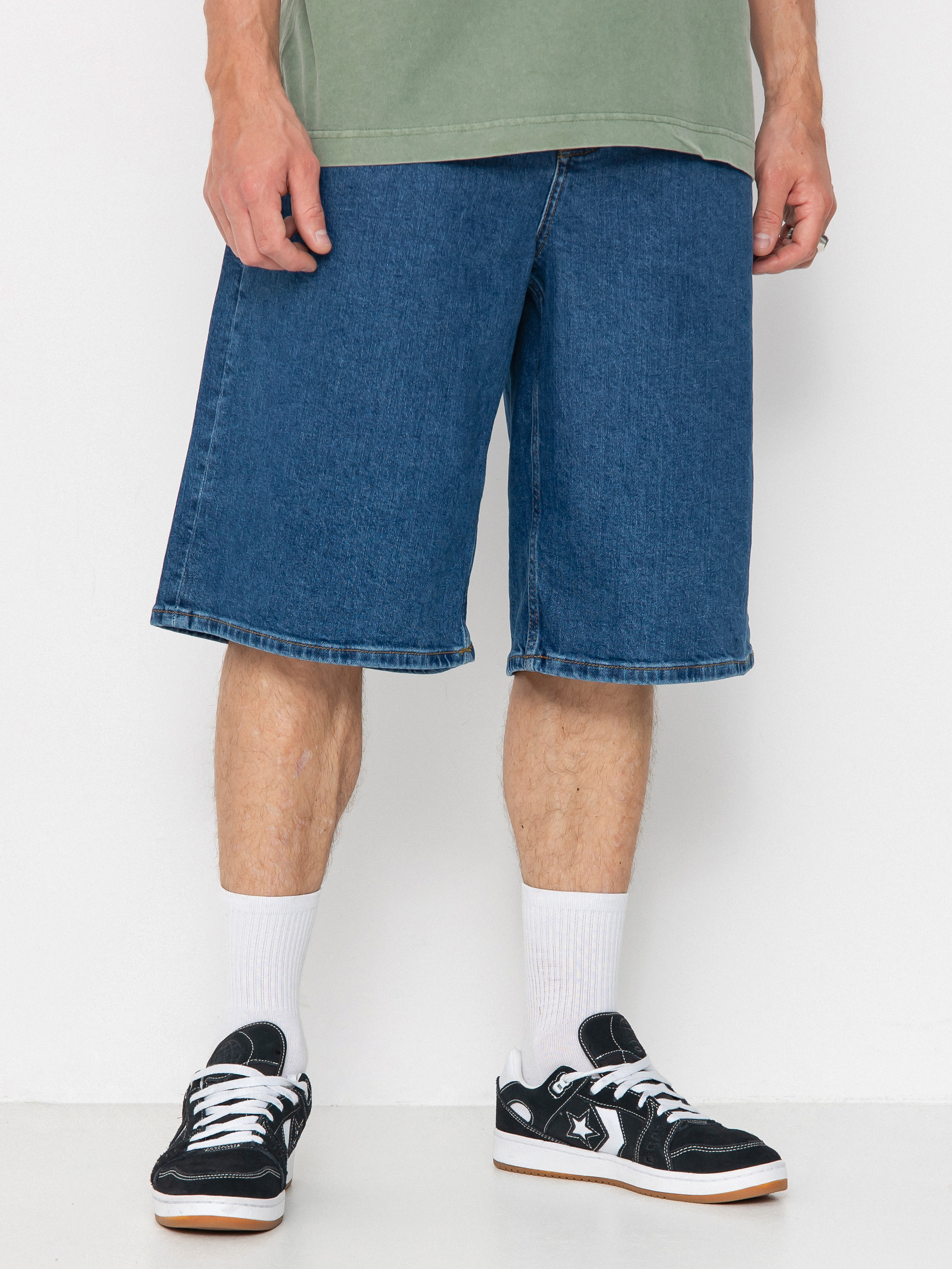 Homeboy Shorts X Tra Monster (washed blue)