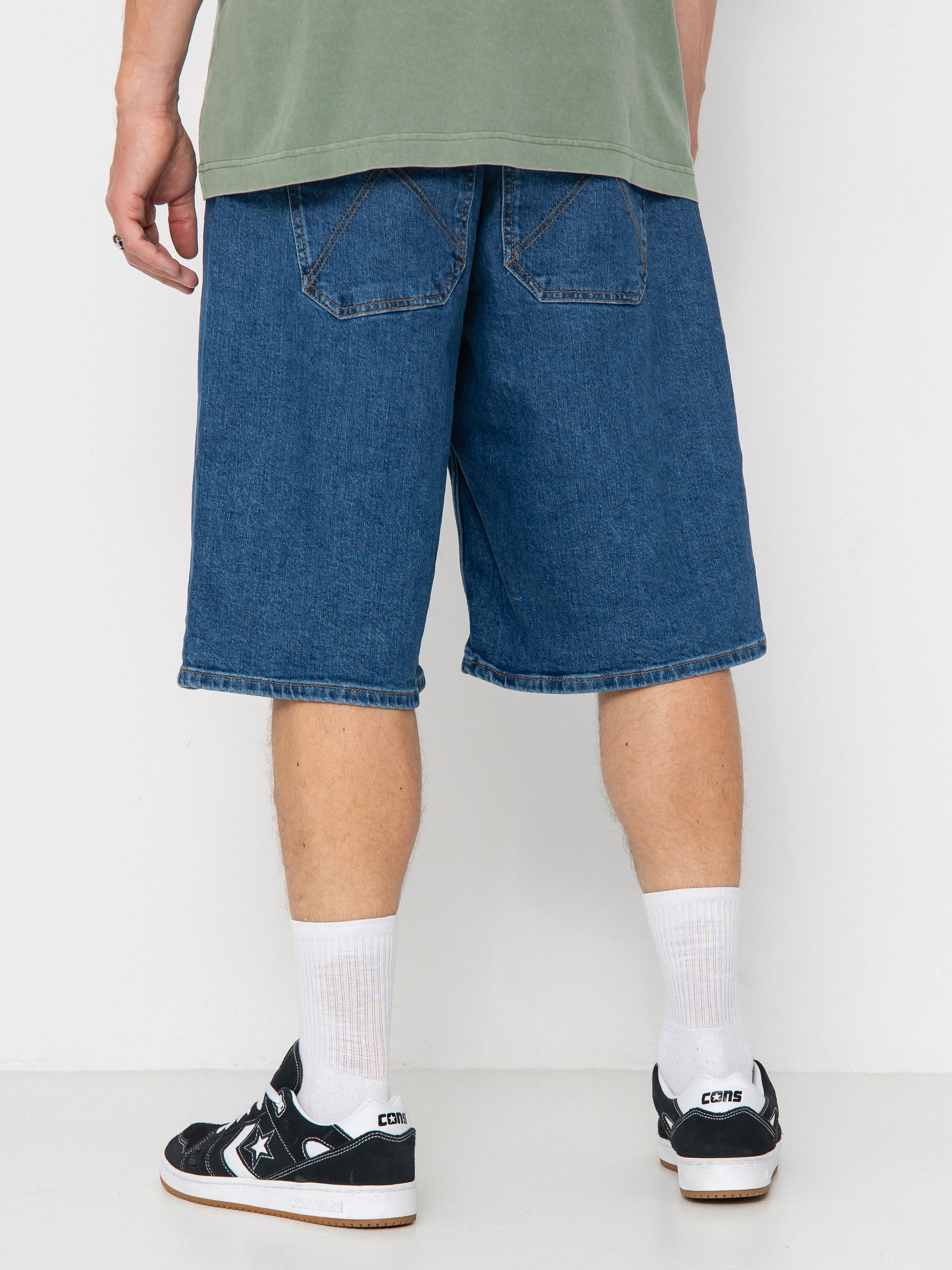 Homeboy Shorts X Tra Monster (washed blue)