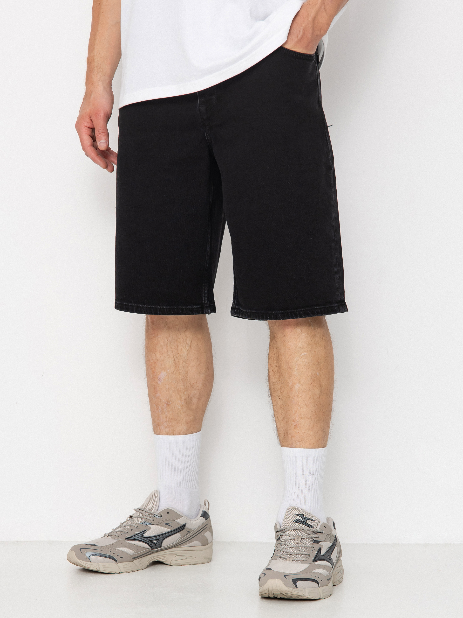 RipNDip Fuckin Fuck Shorts - blue (medium wash)