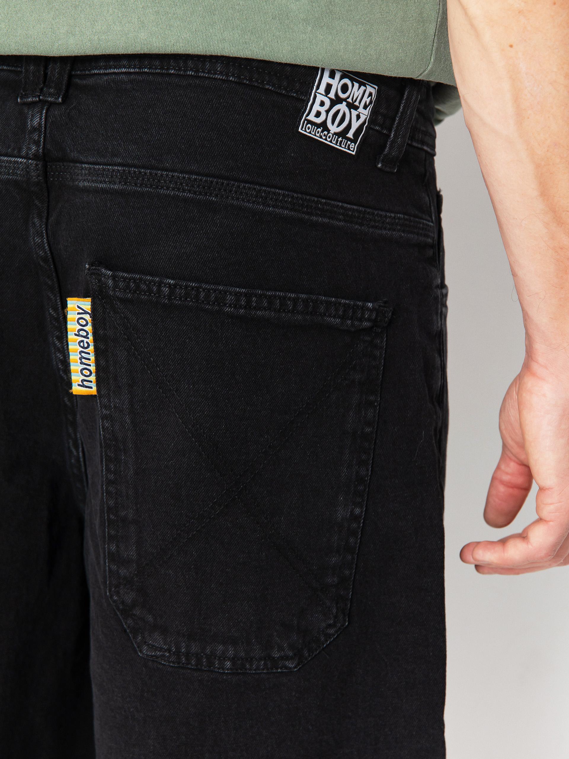 Homeboy Shorts X Tra Monster (washed black)