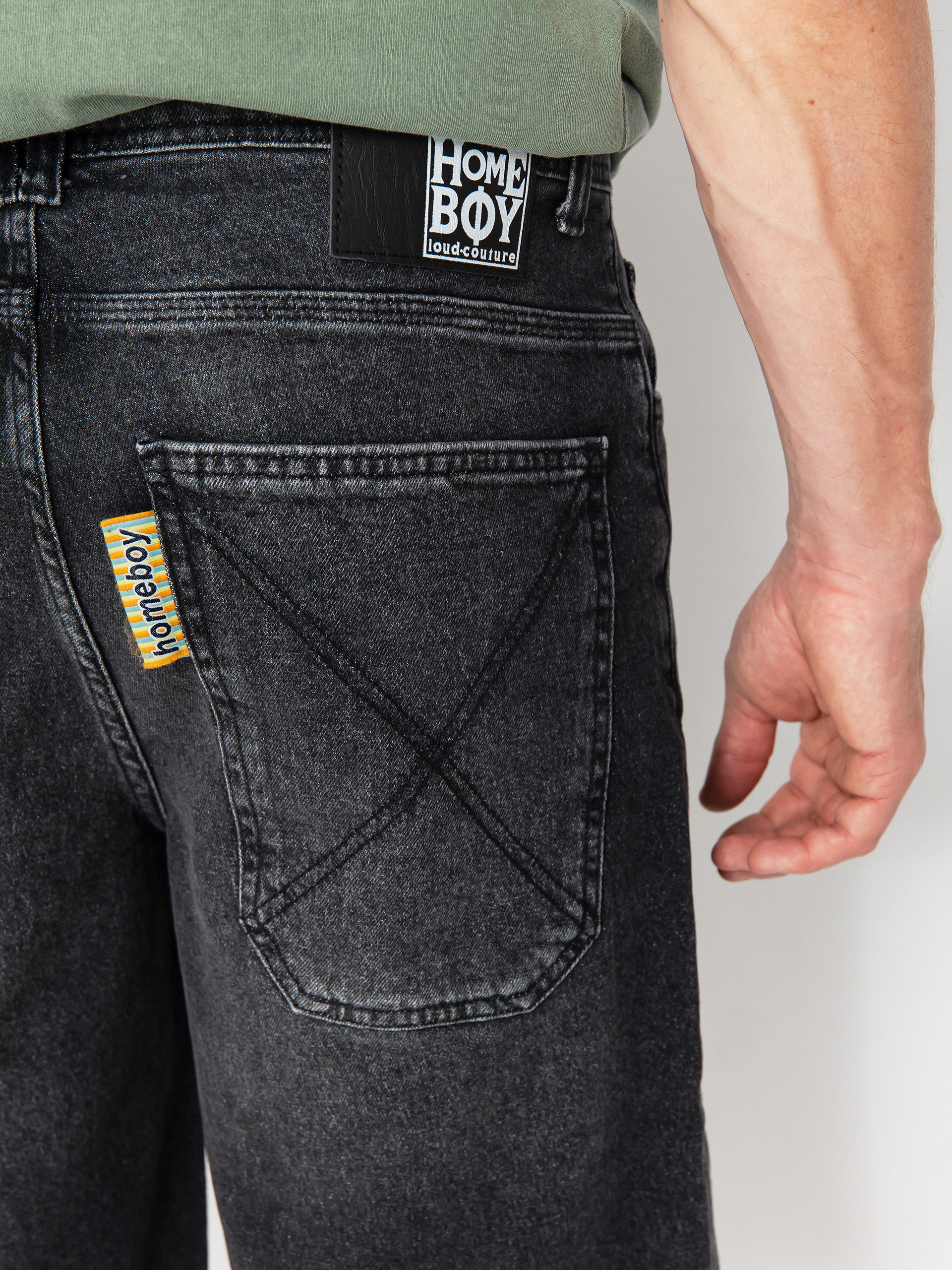 Homeboy Shorts X Tra Baggy Vintage (vintage black)