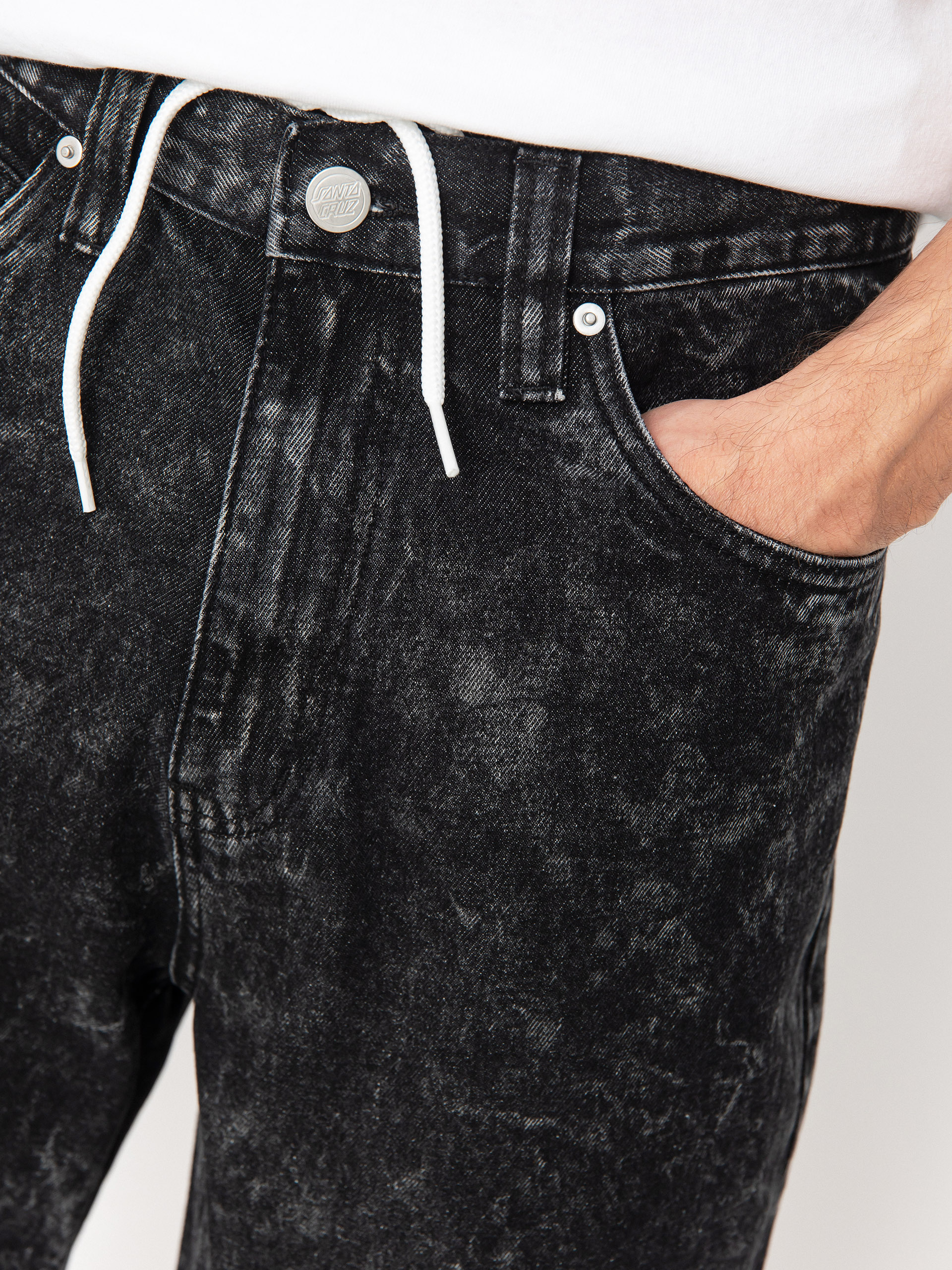 Santa Cruz Big Shorts (black acid wash)