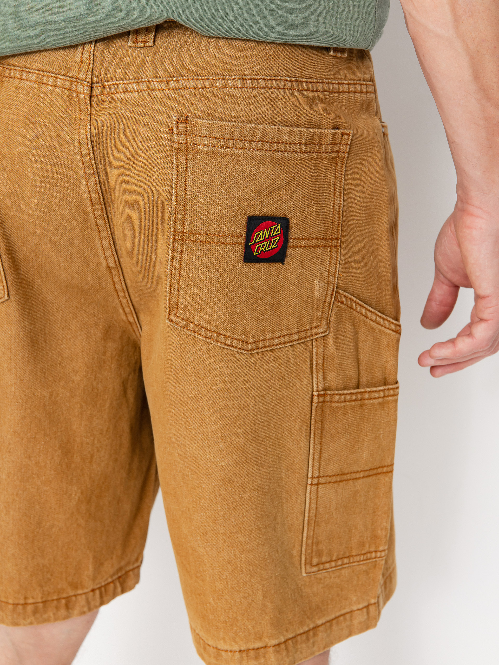Santa Cruz Carpenter Big Shorts (tan)