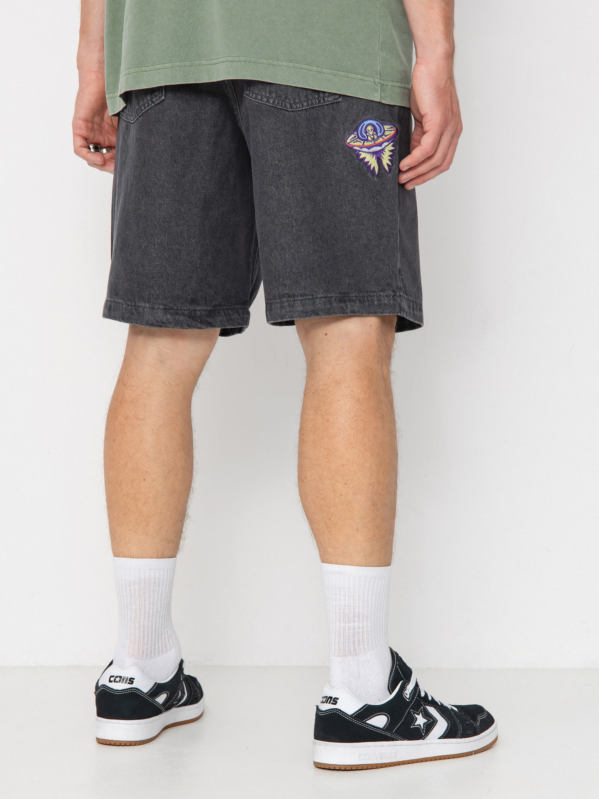 Santa Cruz Winkowski UFO Big Shorts (grey)