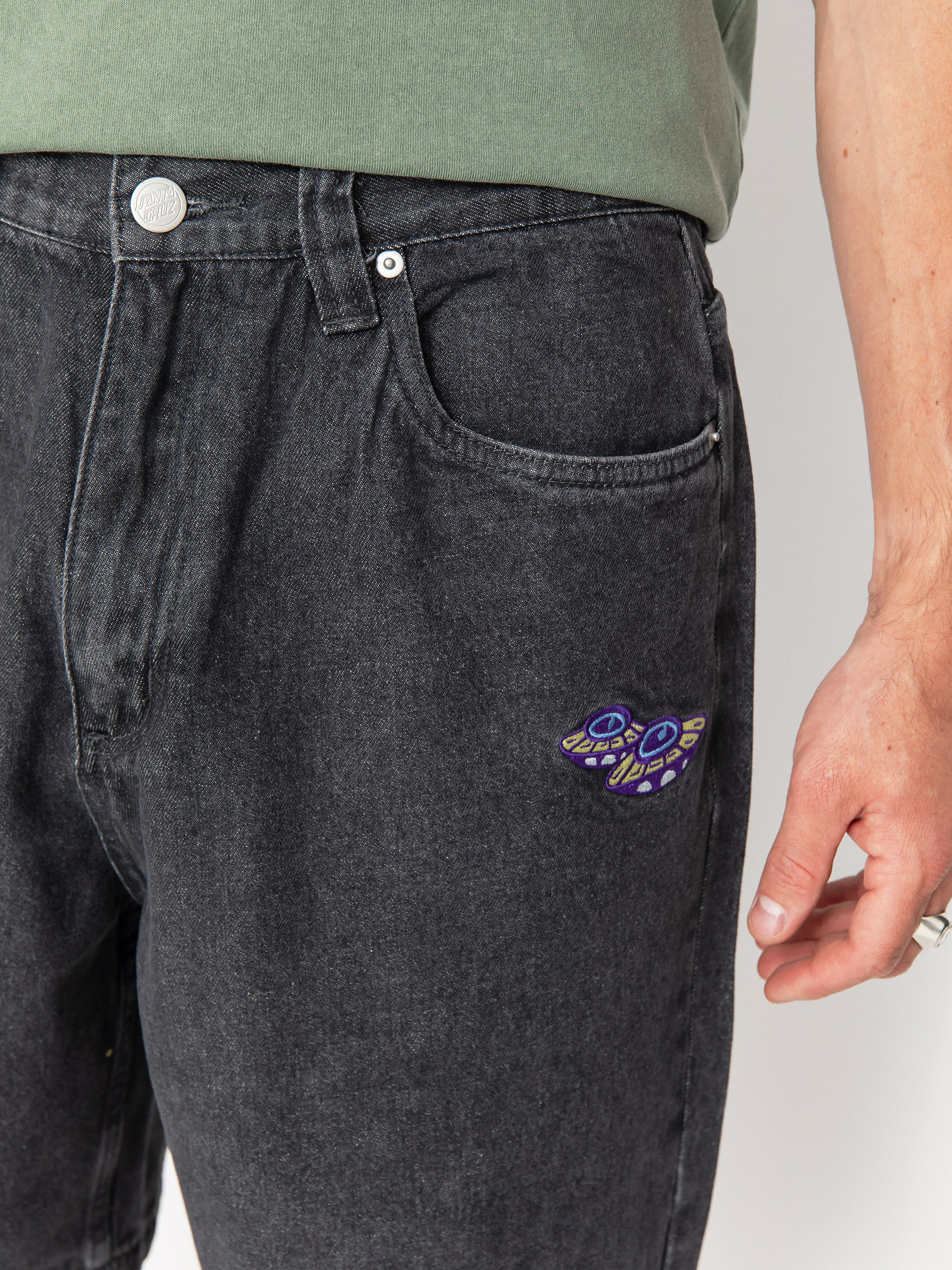 Santa Cruz Winkowski UFO Big Shorts (grey)