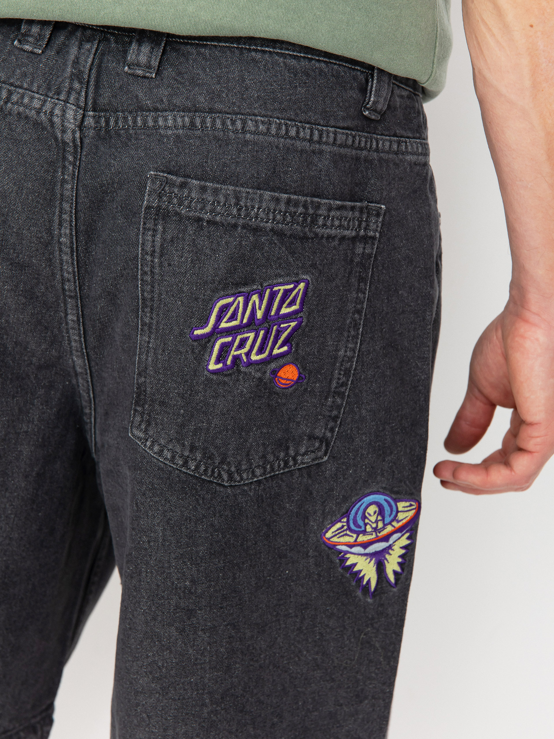 Santa Cruz Winkowski UFO Big Shorts (grey)