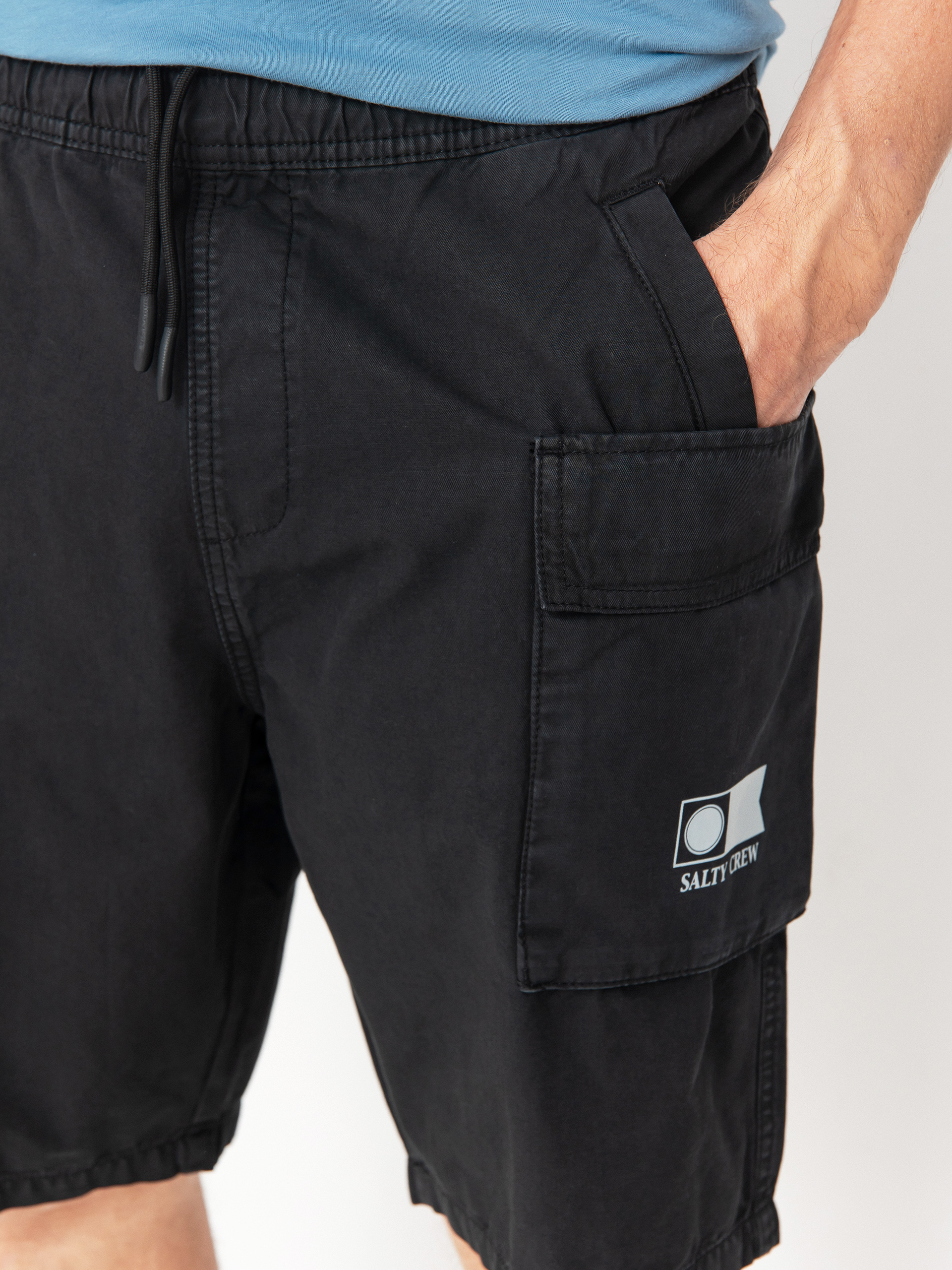 Salty Crew Unit Cargo Shorts (black)