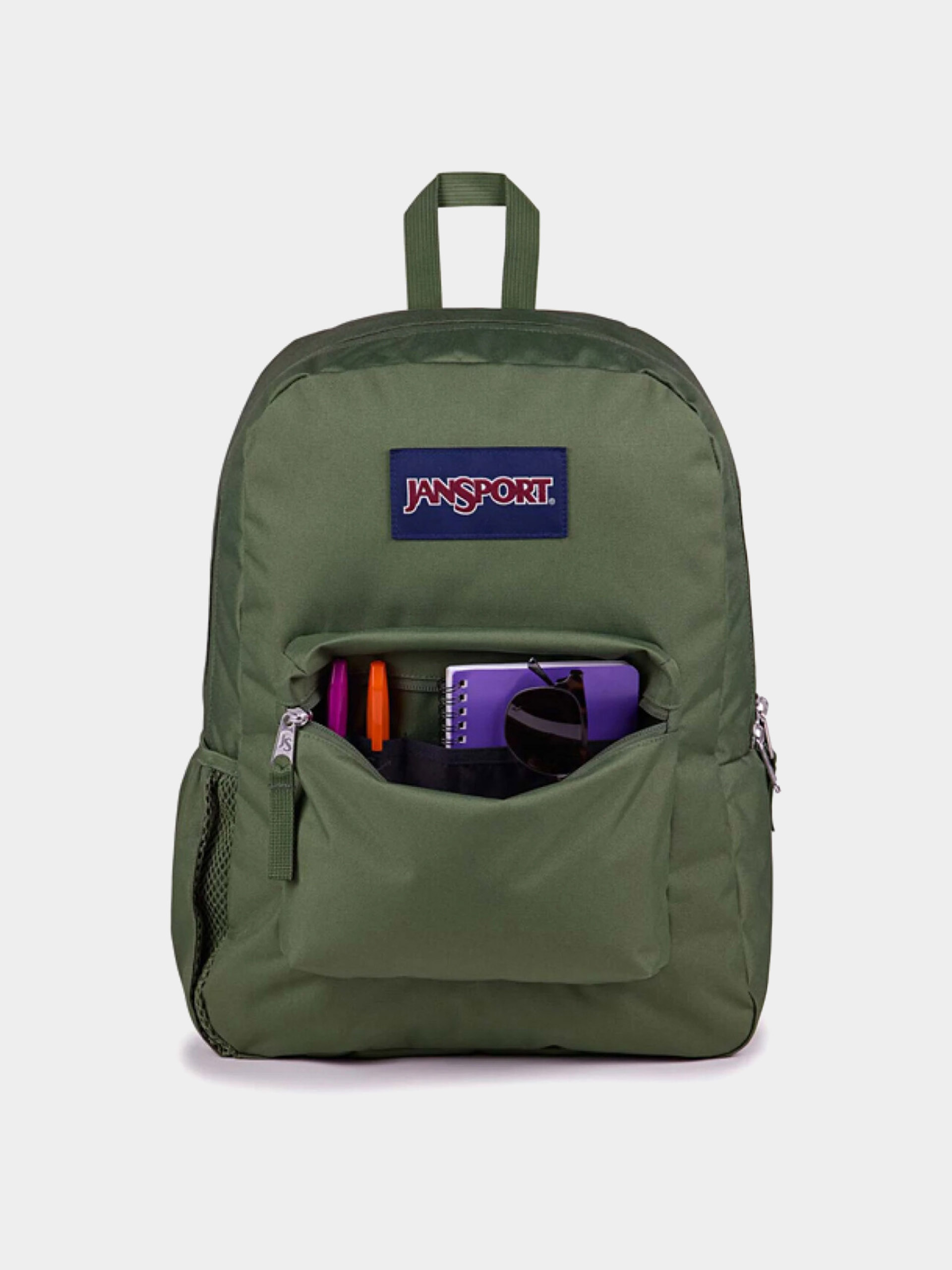JanSport Backpack Cross Town Plus - green (cargo green)