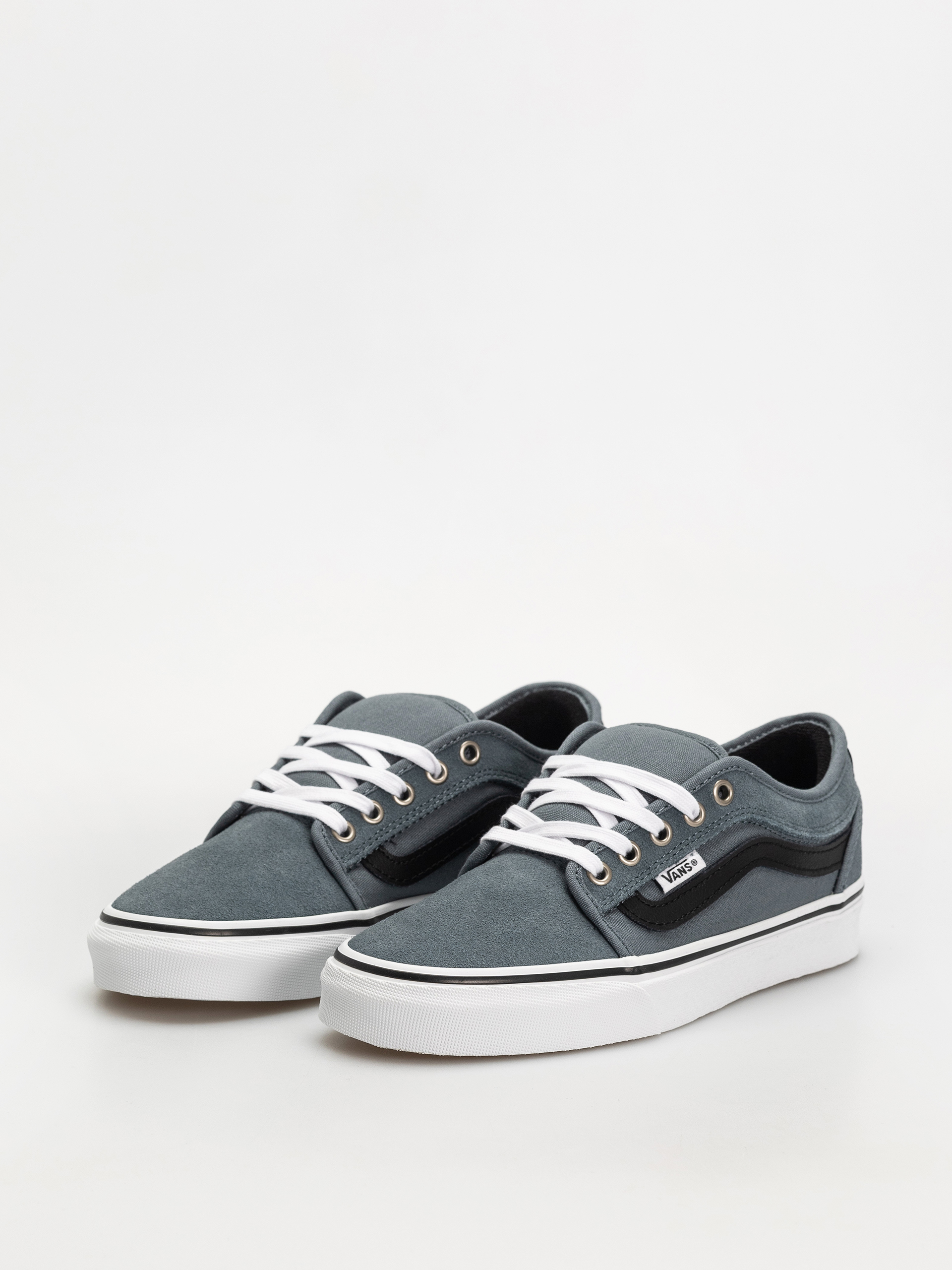 Vans Skate Chukka Low Sidestripe Schuhe (black/slate blue)