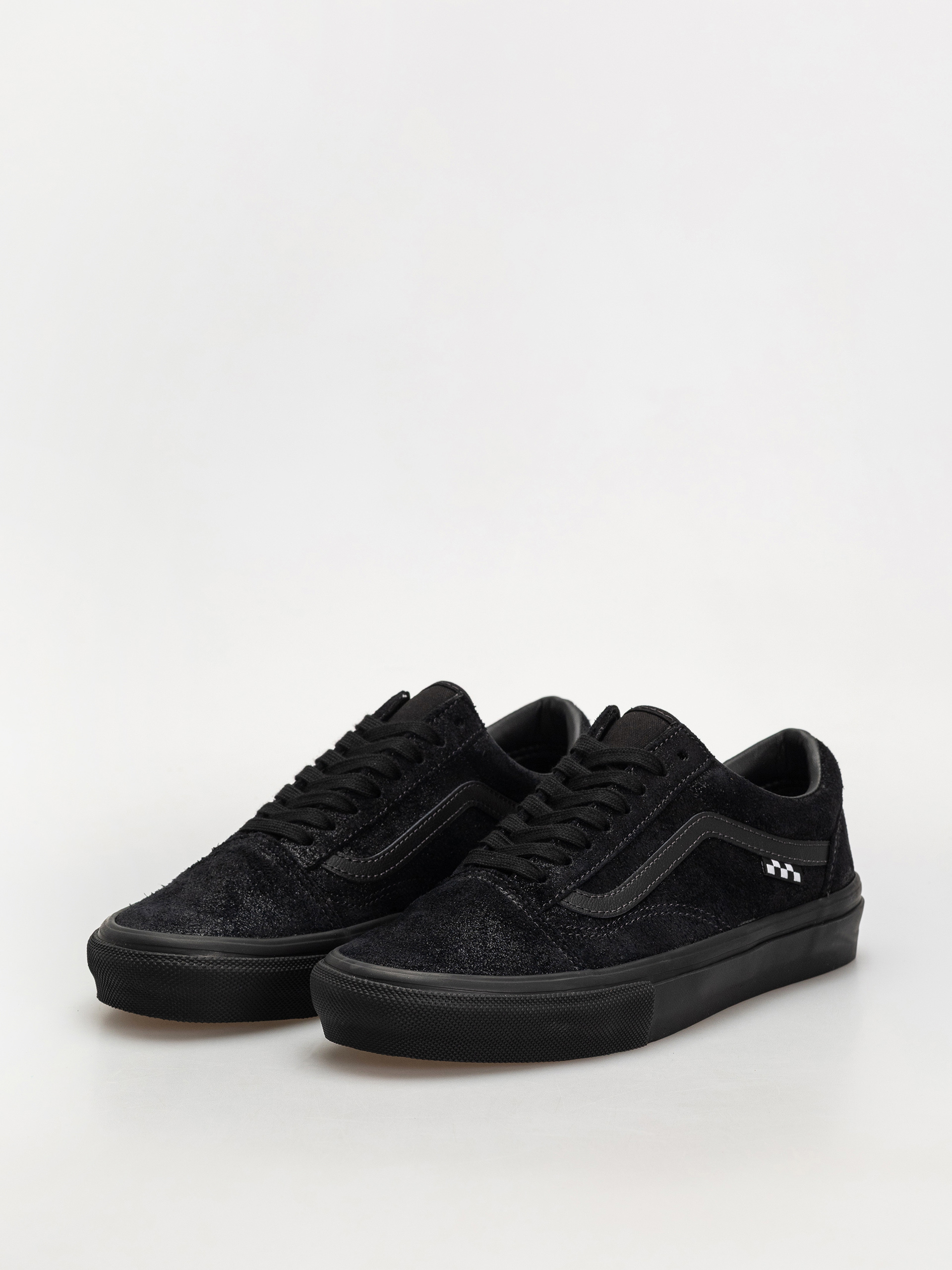 Vans Skate Old Skool Shoes (metallic black/smoke)