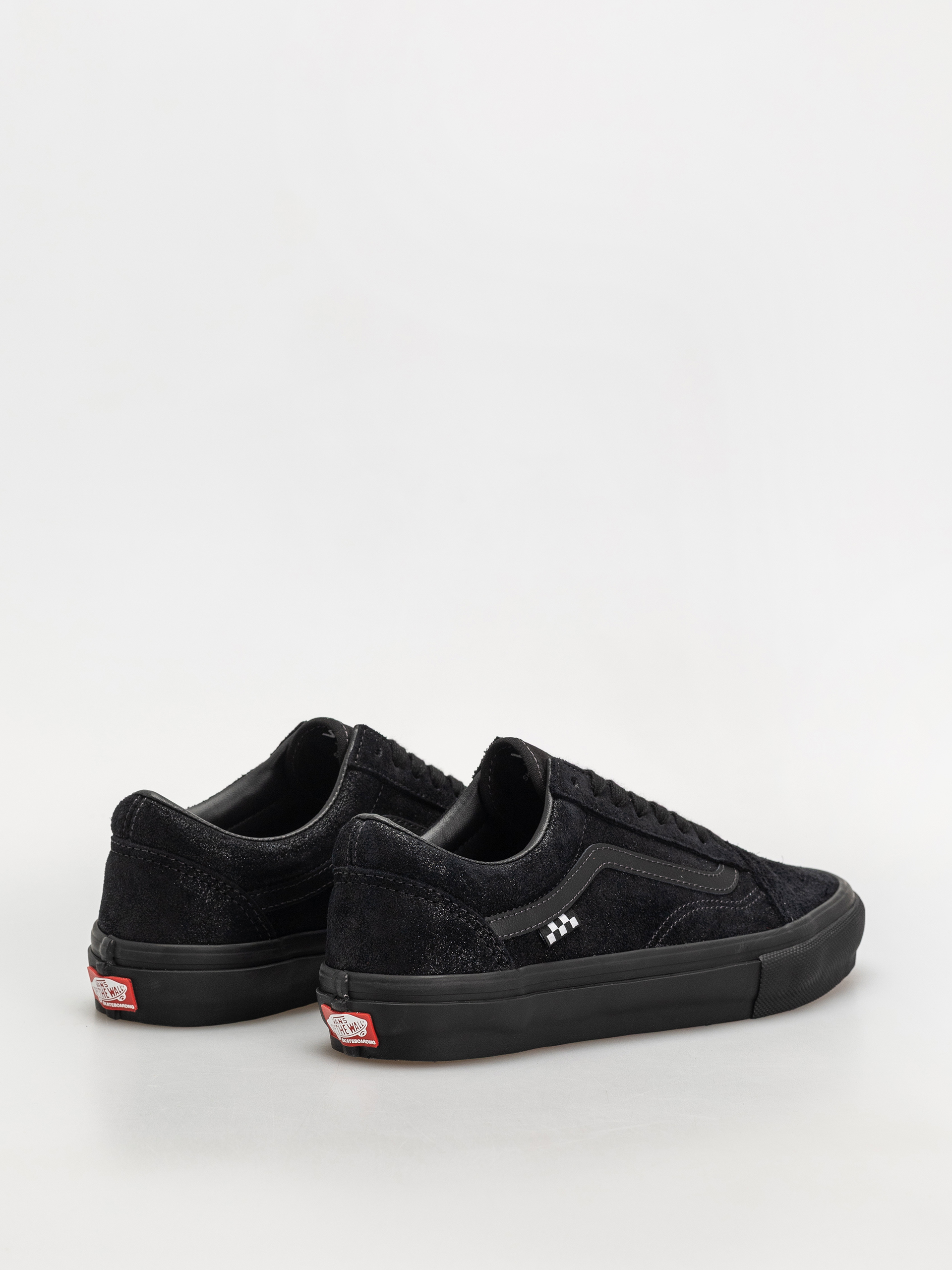 Vans Skate Old Skool Shoes (metallic black/smoke)