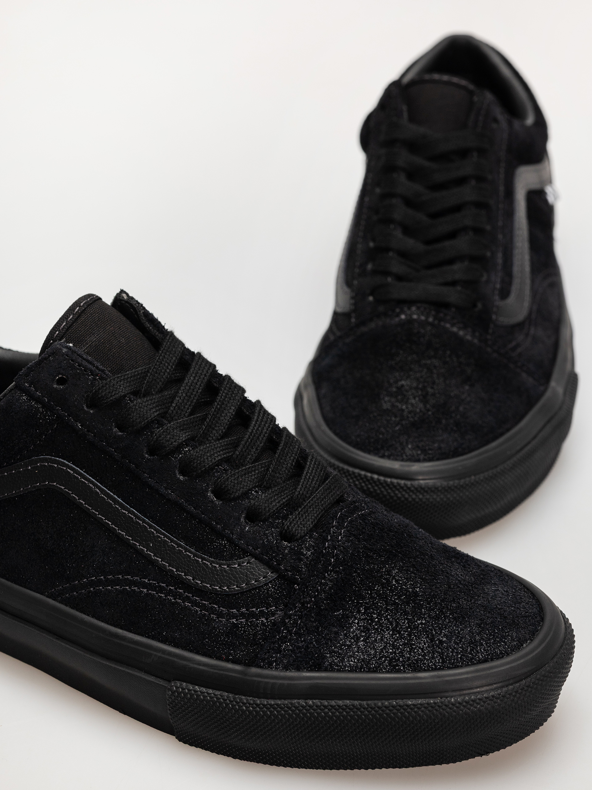 Vans Skate Old Skool Shoes (metallic black/smoke)