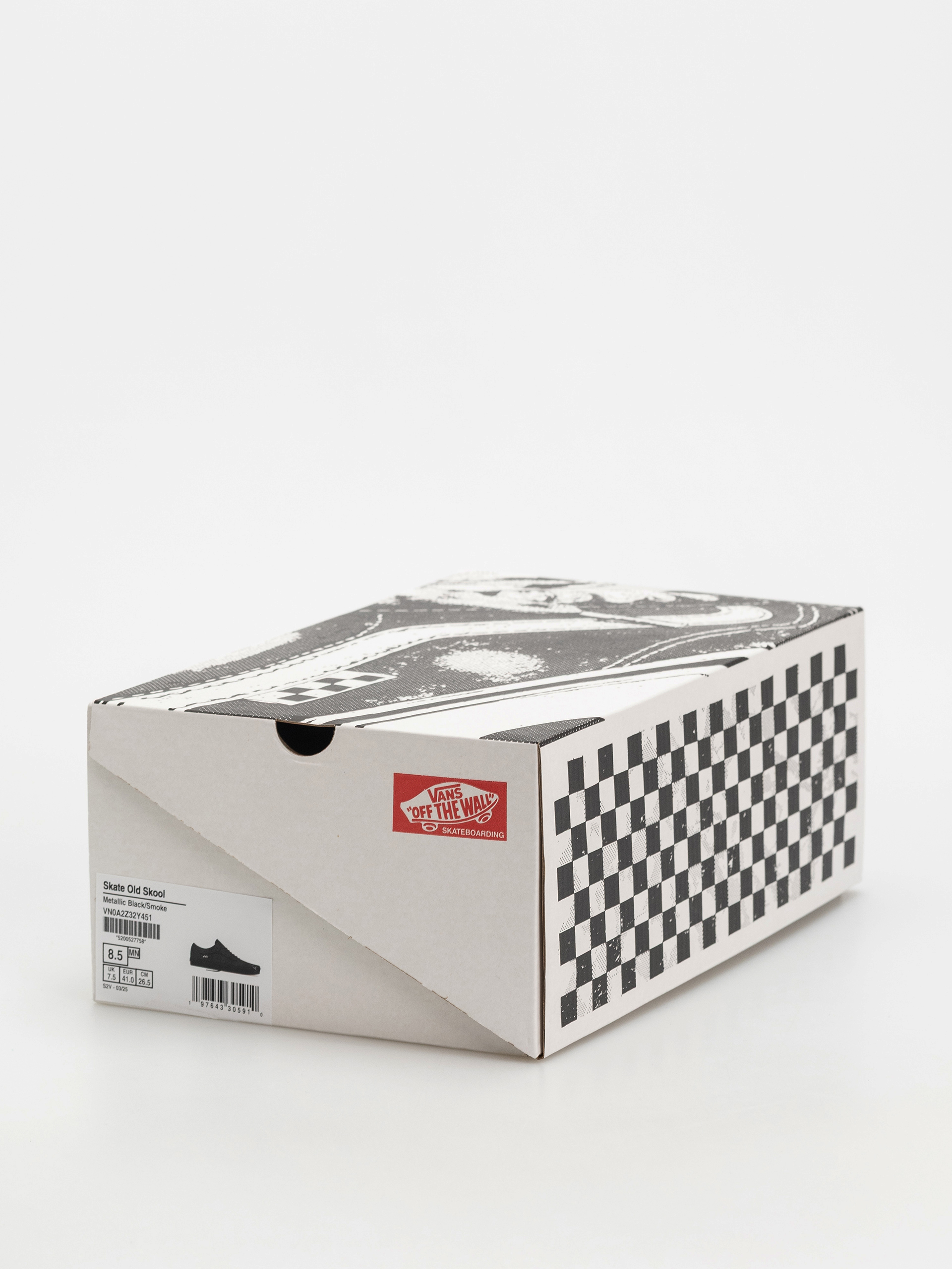 Vans Skate Old Skool Shoes (metallic black/smoke)