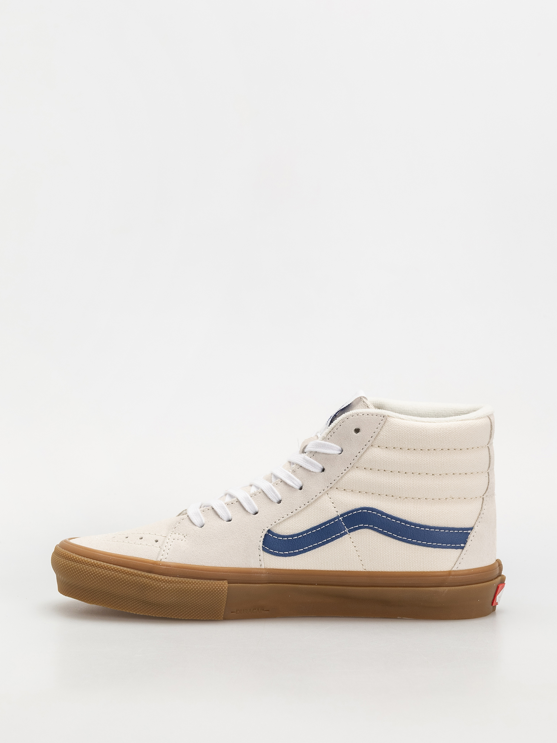 Vans Skate Sk8 Hi Shoes (marshmallow/blue/gum)