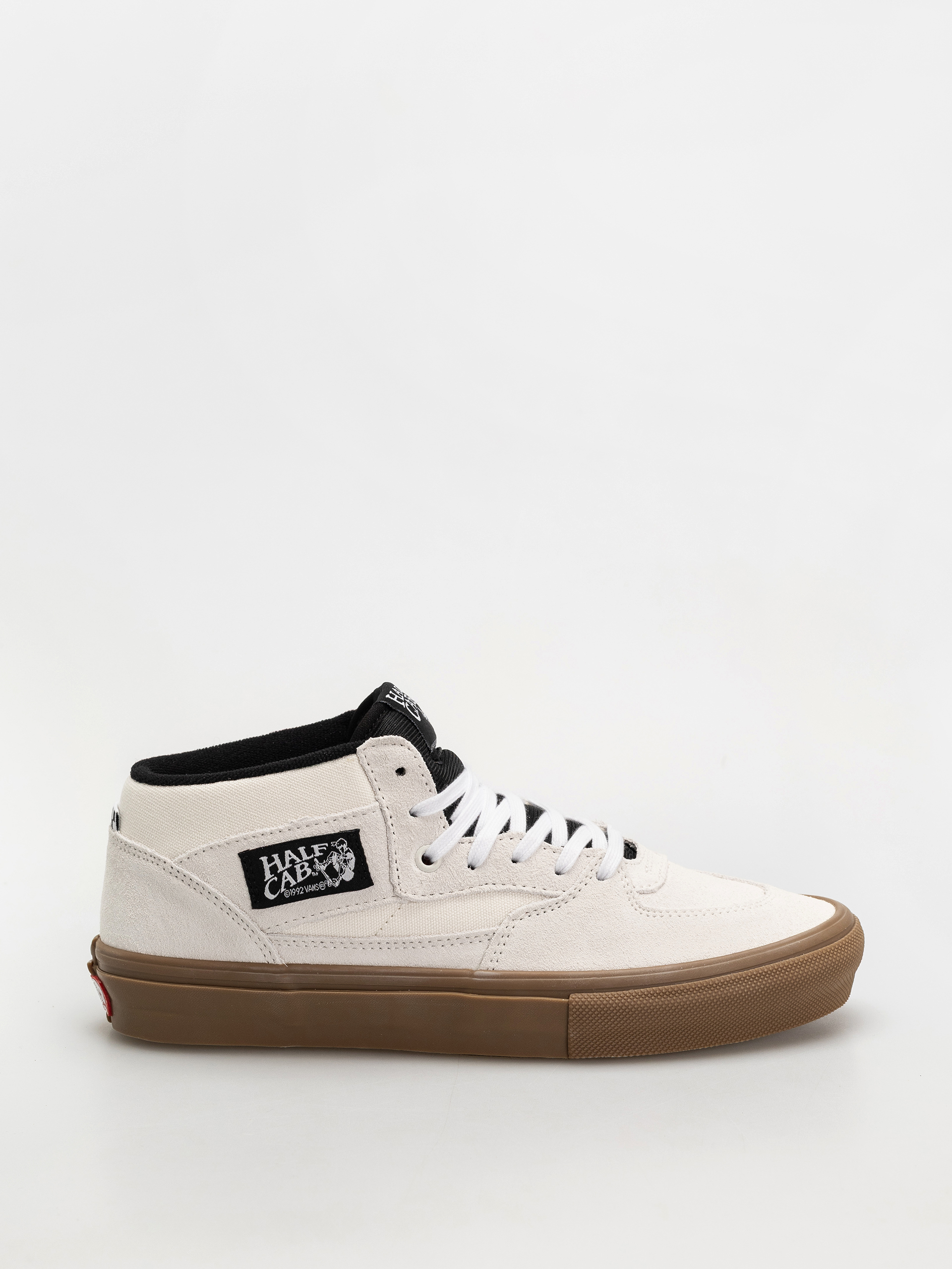 Vans Skate Half Cab Shoes (antique white/gum)