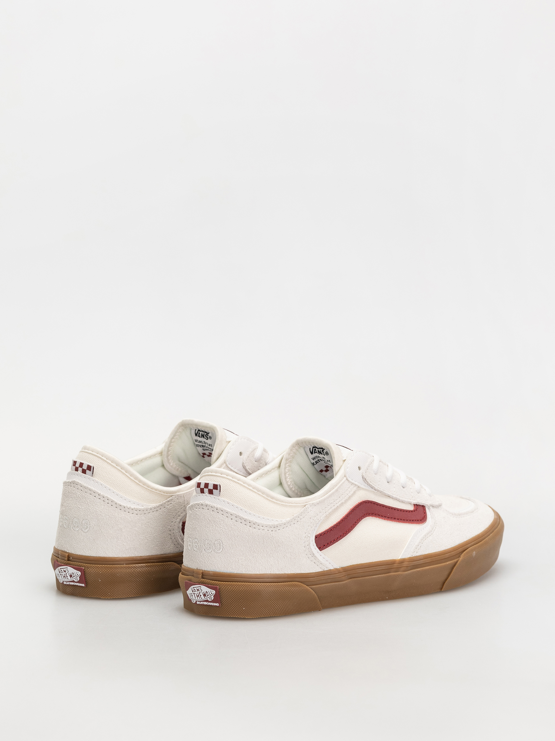 Vans Skate Rowley Schuhe (red/white/gum)