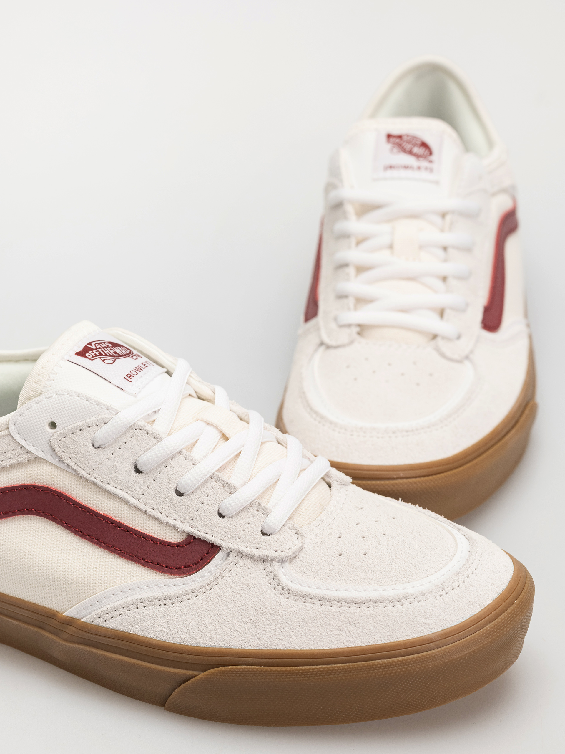 Vans Skate Rowley Shoes (red/white/gum)