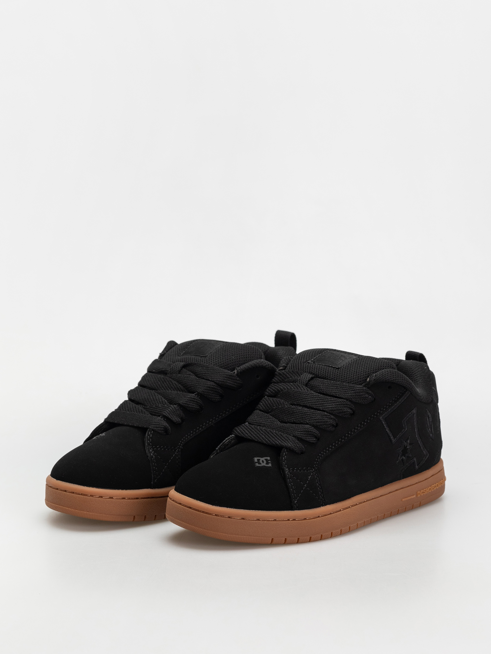 DC Court Graffik Shoes (black/gum)