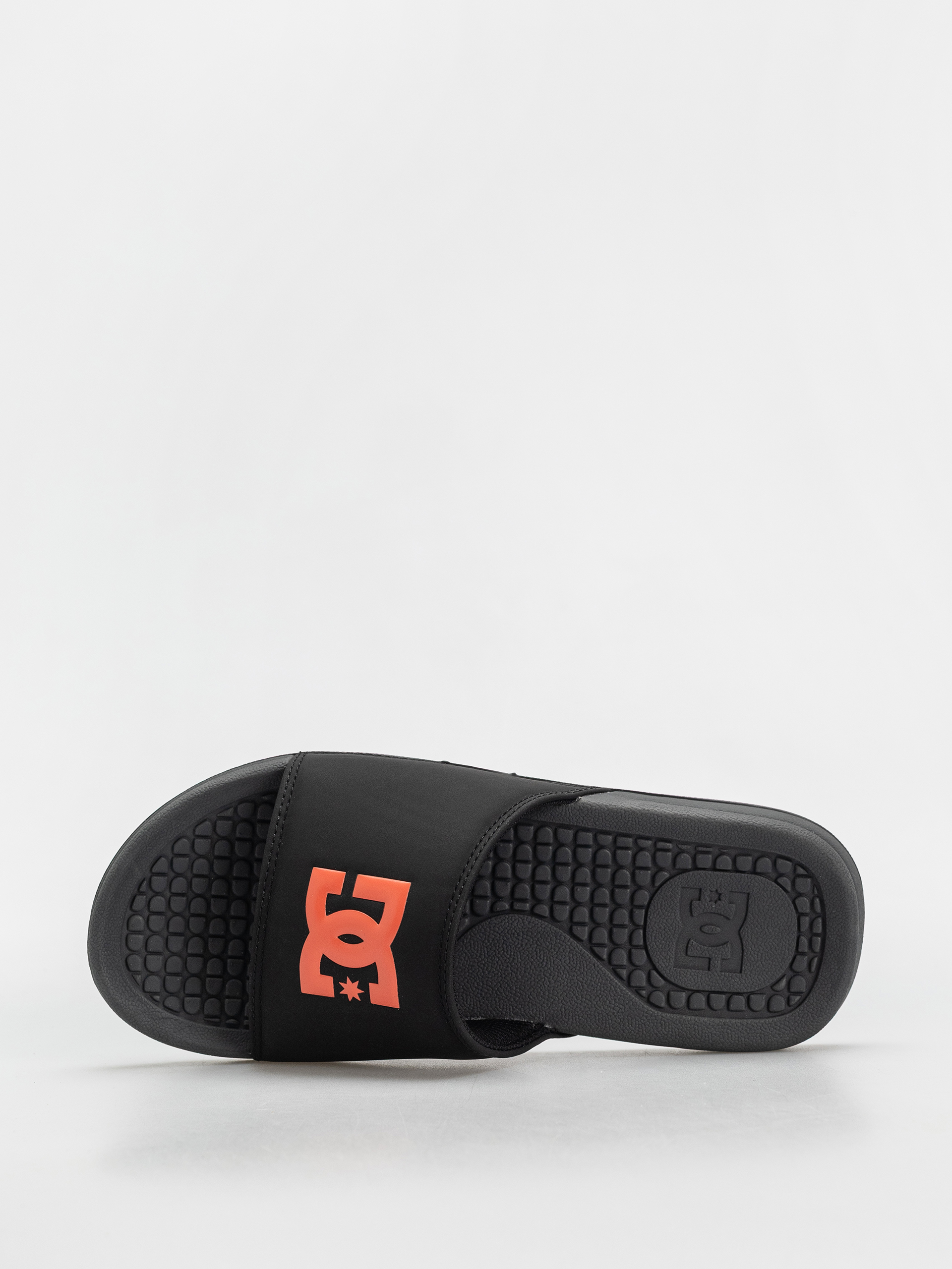 DC Bolsa Flip Flops (black/grey/red)