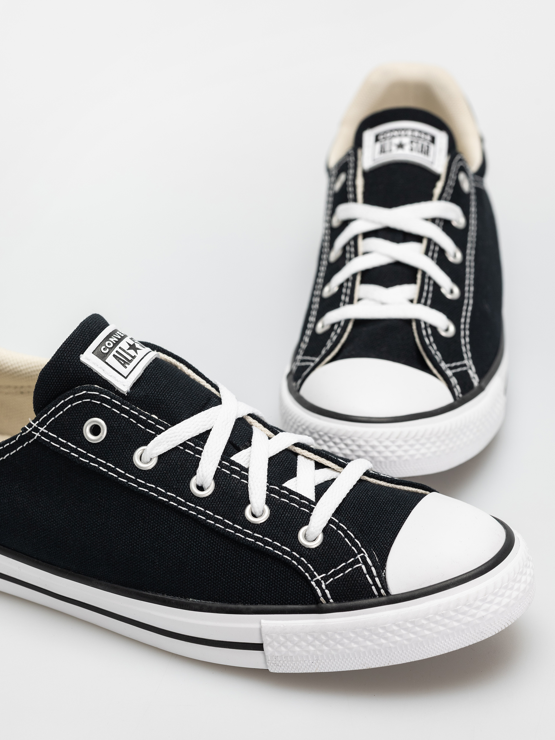 Converse Chuck Taylor All Star Dainty Lucky Ox Wmn Chucks (black/white/black)