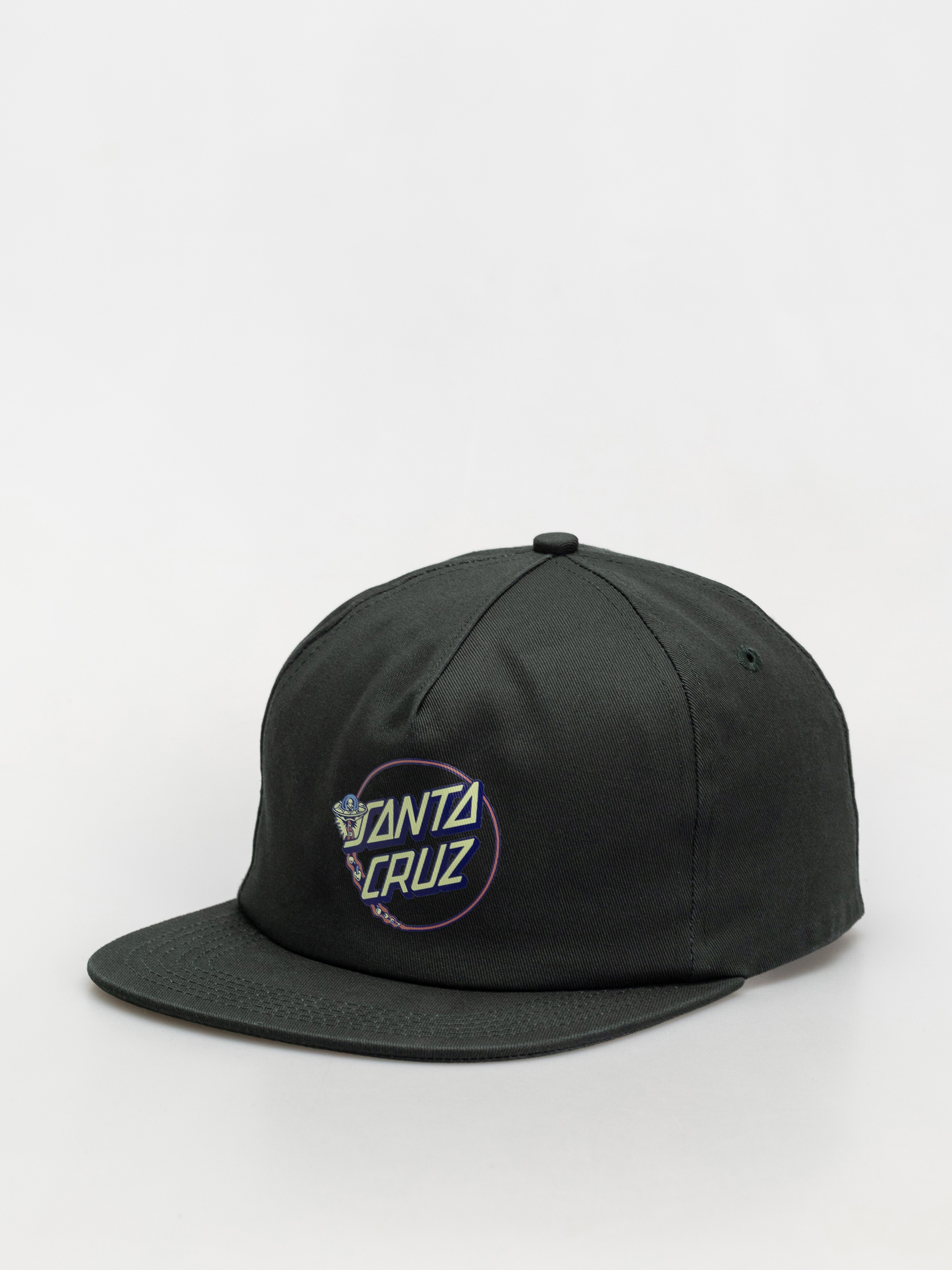 Santa Cruz Winkowski UFO Dot Snapback Cap (cosmic teal)